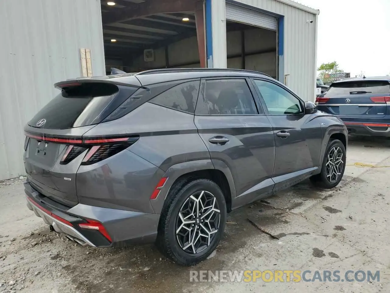3 fotografías del automóvil dañado KM8JFCAE0NU150782 HYUNDAI TUCSON 2022