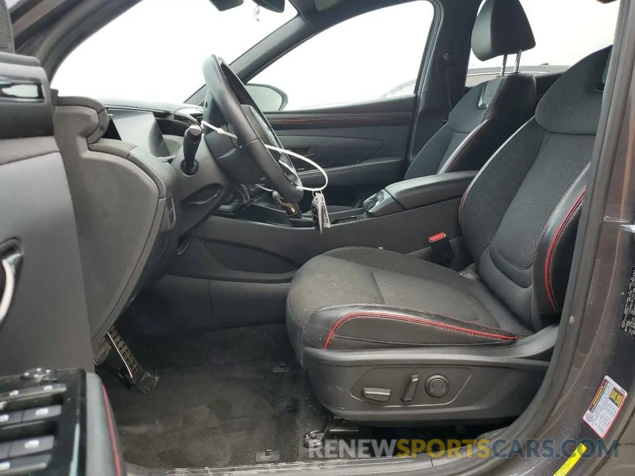 7 fotografías del automóvil dañado KM8JFCAE0NU150782 HYUNDAI TUCSON 2022