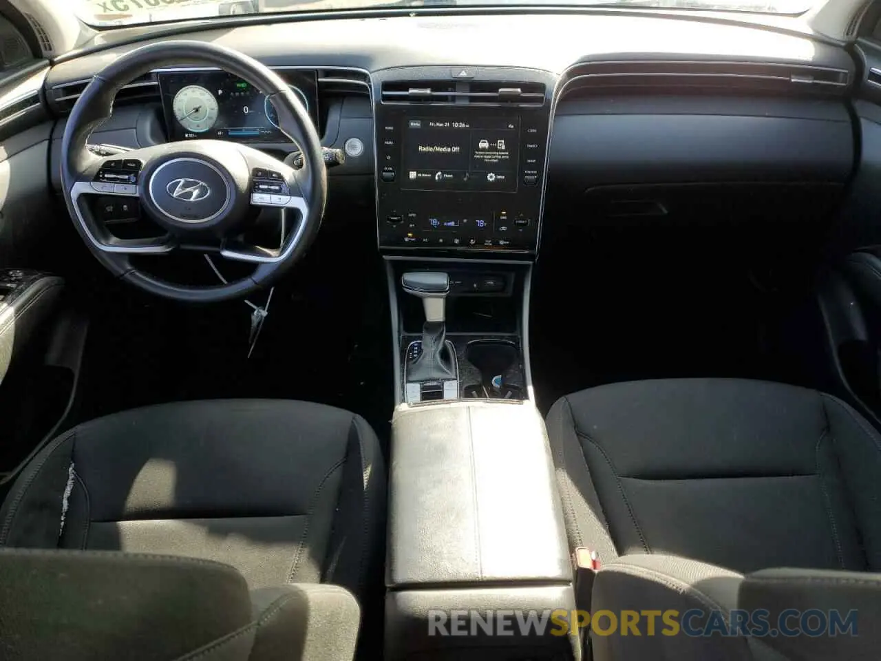 8 fotografías del automóvil dañado KM8JFCAE1NU155294 HYUNDAI TUCSON 2022