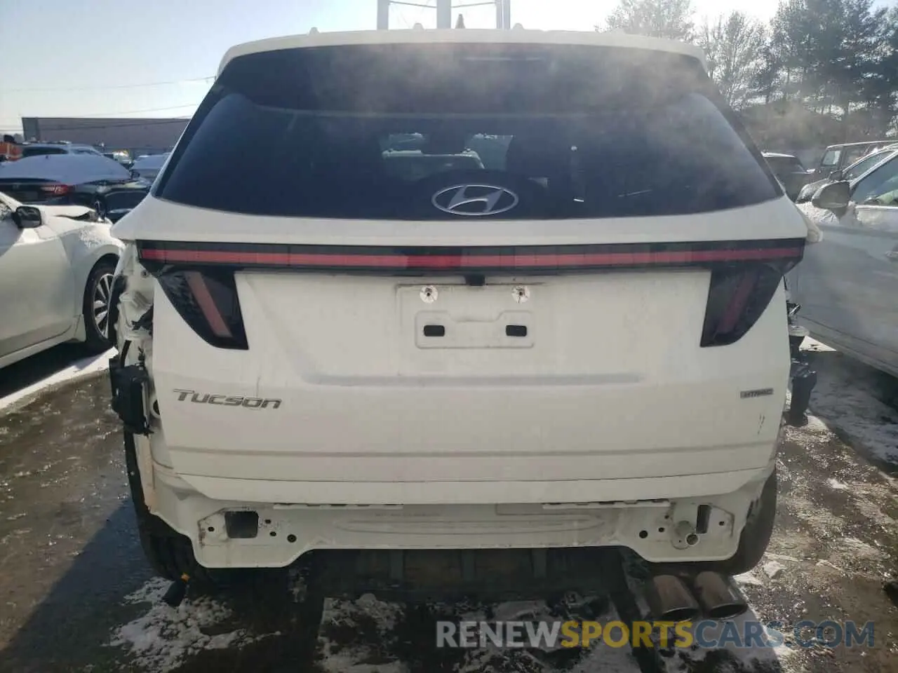 6 fotografías del automóvil dañado KM8JFCAE4NU151370 HYUNDAI TUCSON 2022