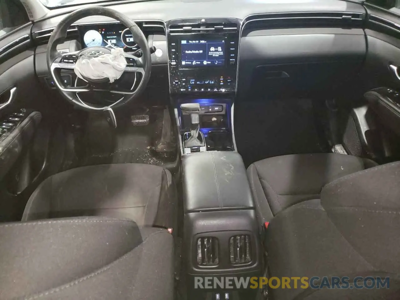 8 fotografías del automóvil dañado KM8JFCAE8NU107842 HYUNDAI TUCSON 2022