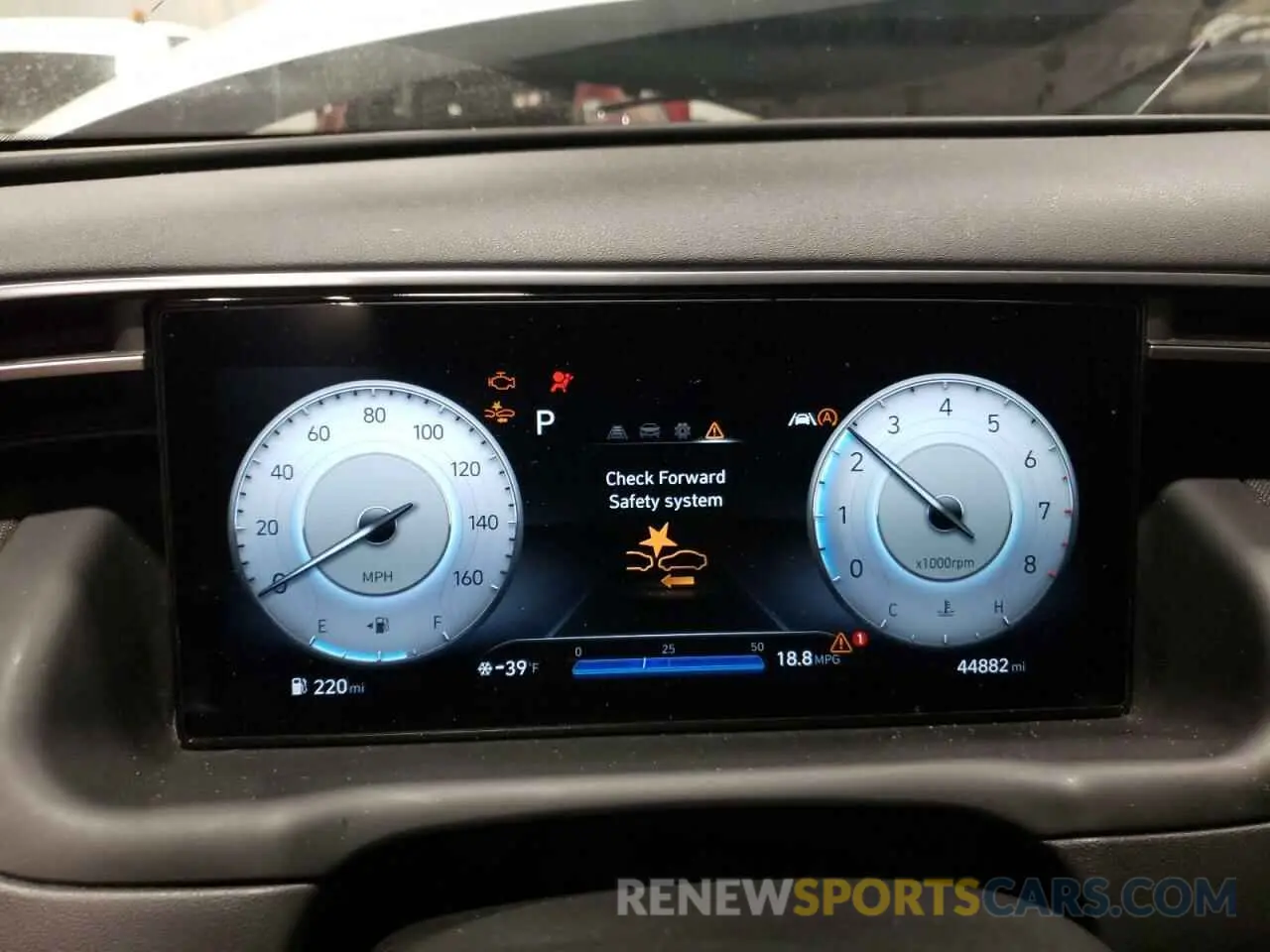 9 fotografías del automóvil dañado KM8JFCAE8NU107842 HYUNDAI TUCSON 2022