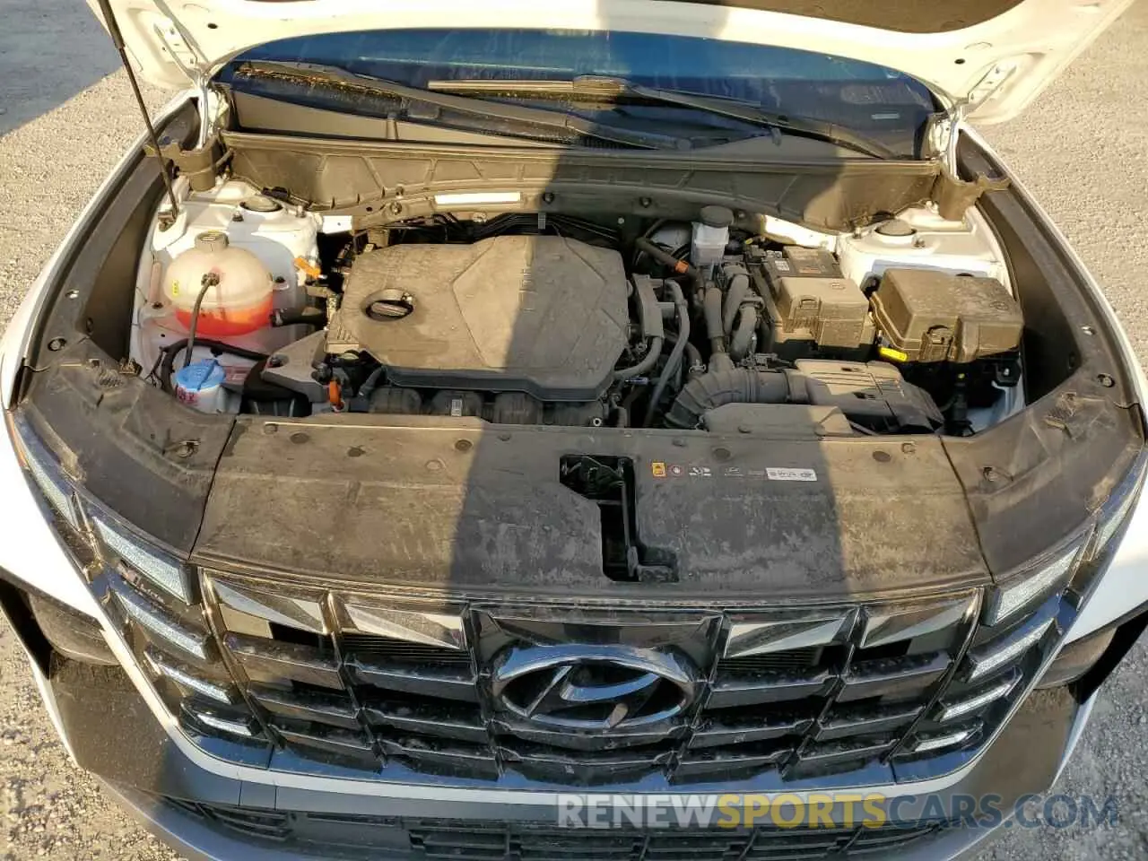 12 fotografías del automóvil dañado KM8JFCAE8NU162825 HYUNDAI TUCSON 2022