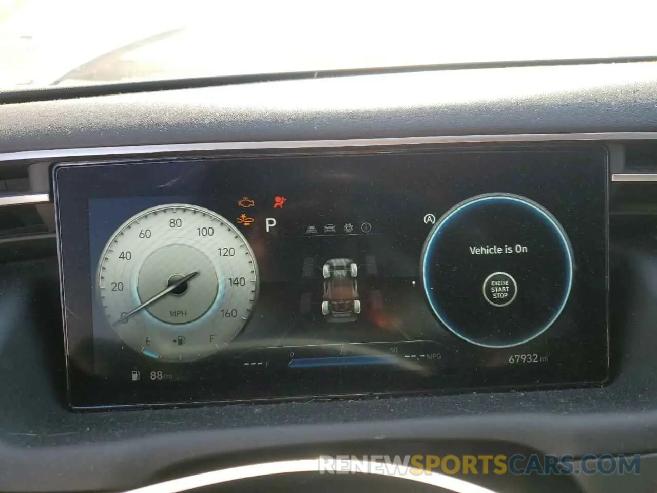 9 fotografías del automóvil dañado KM8JFCAEXNU110757 HYUNDAI TUCSON 2022