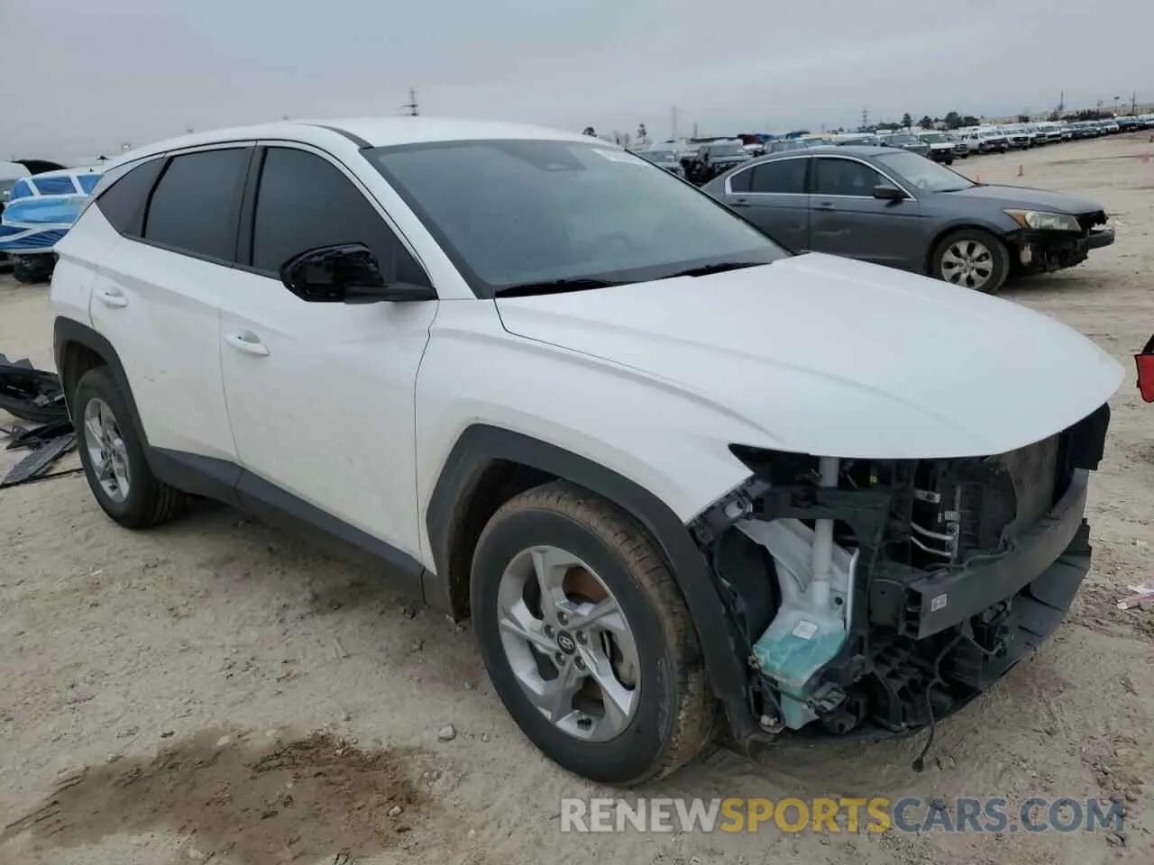 4 fotografías del automóvil dañado 5NMJA3AE9PH222432 HYUNDAI TUCSON 2023