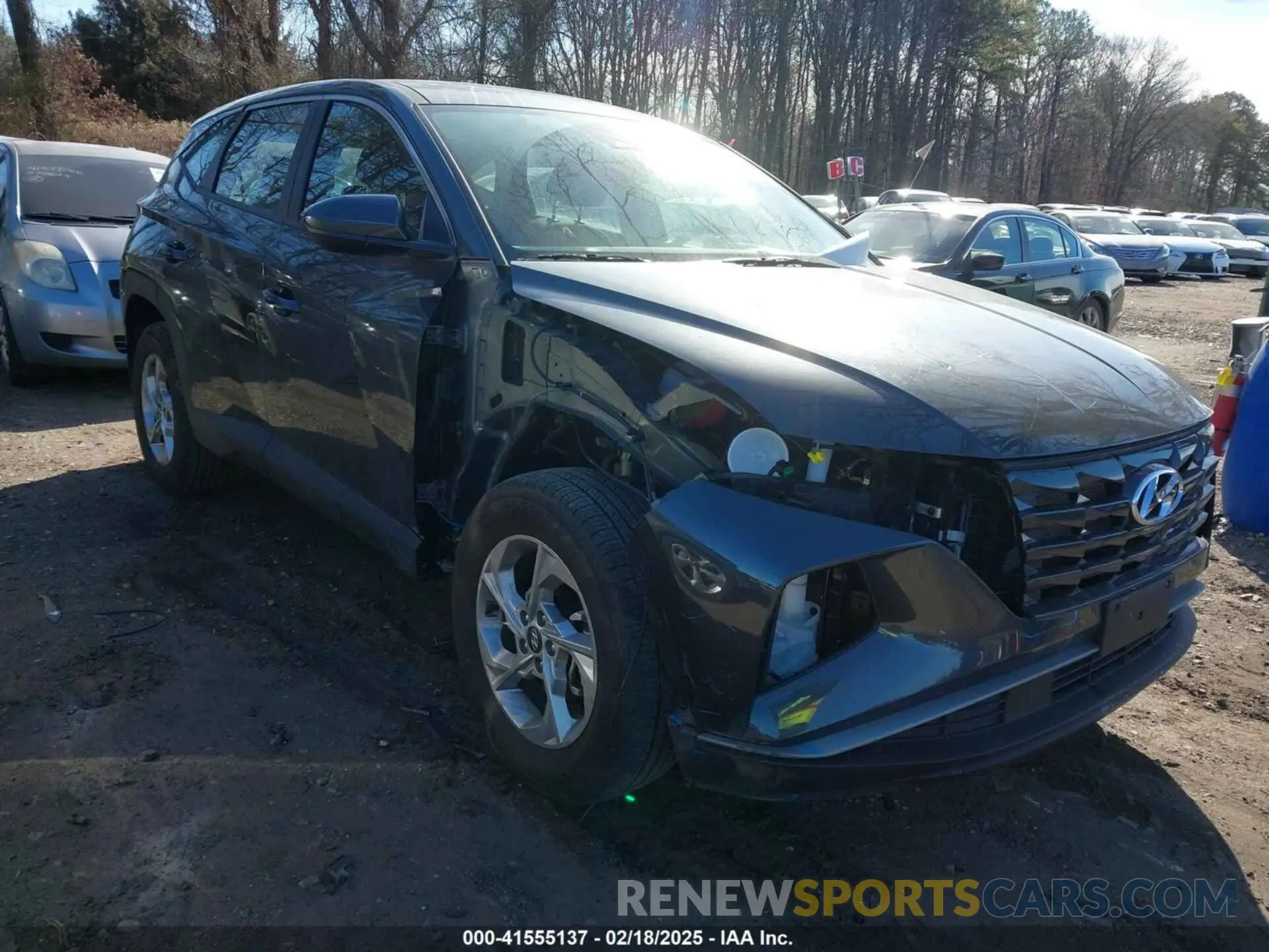 1 fotografías del automóvil dañado 5NMJACAE0PH287640 HYUNDAI TUCSON 2023