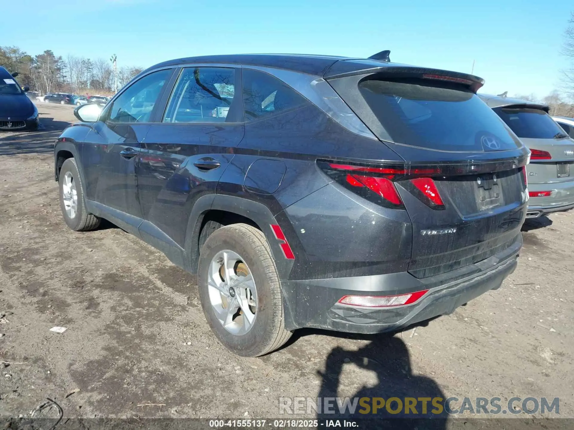 3 fotografías del automóvil dañado 5NMJACAE0PH287640 HYUNDAI TUCSON 2023