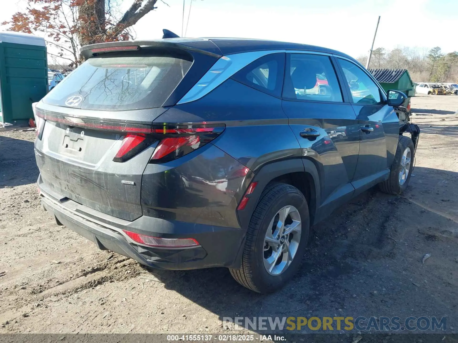 4 fotografías del automóvil dañado 5NMJACAE0PH287640 HYUNDAI TUCSON 2023