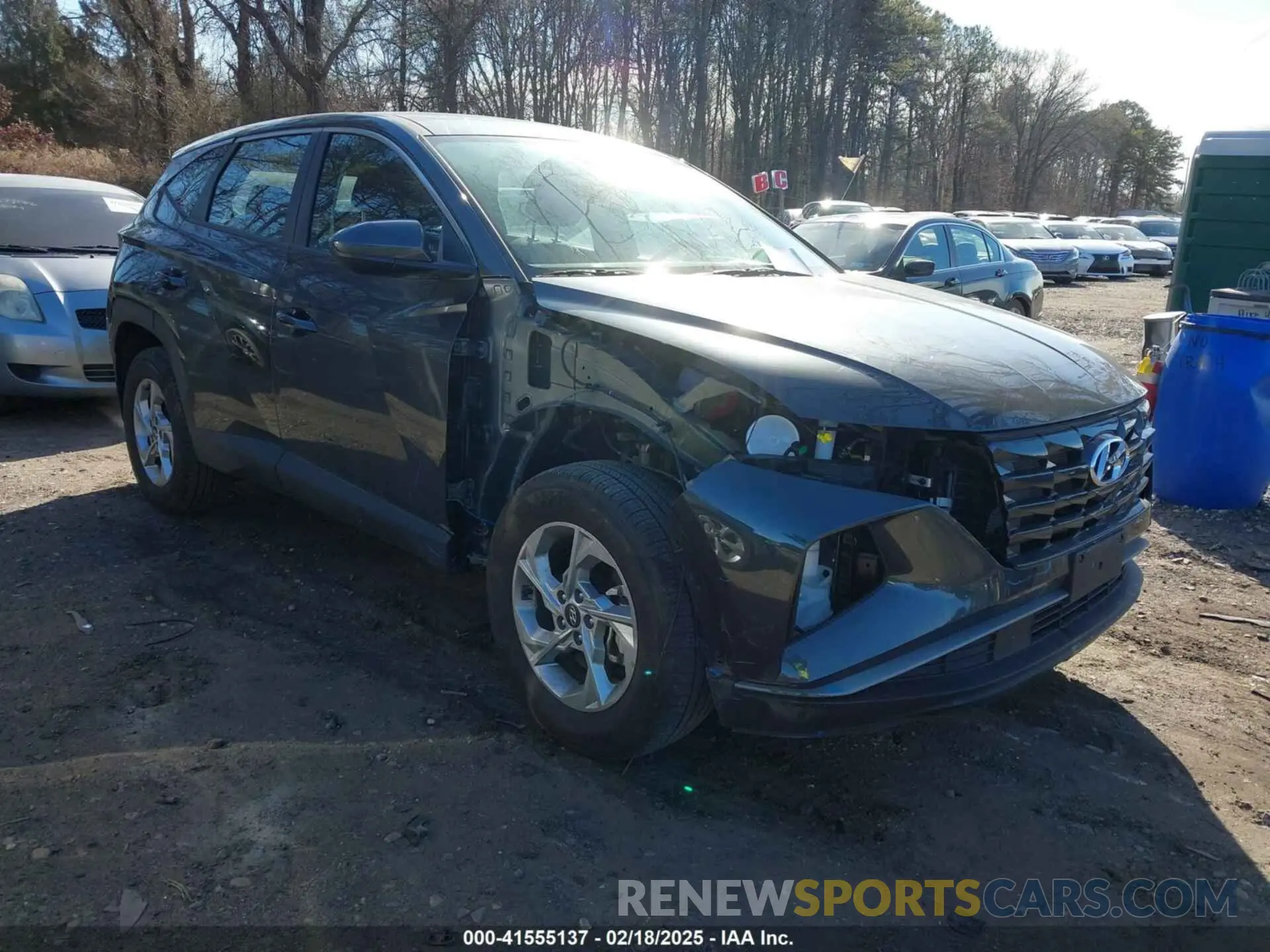 6 fotografías del automóvil dañado 5NMJACAE0PH287640 HYUNDAI TUCSON 2023