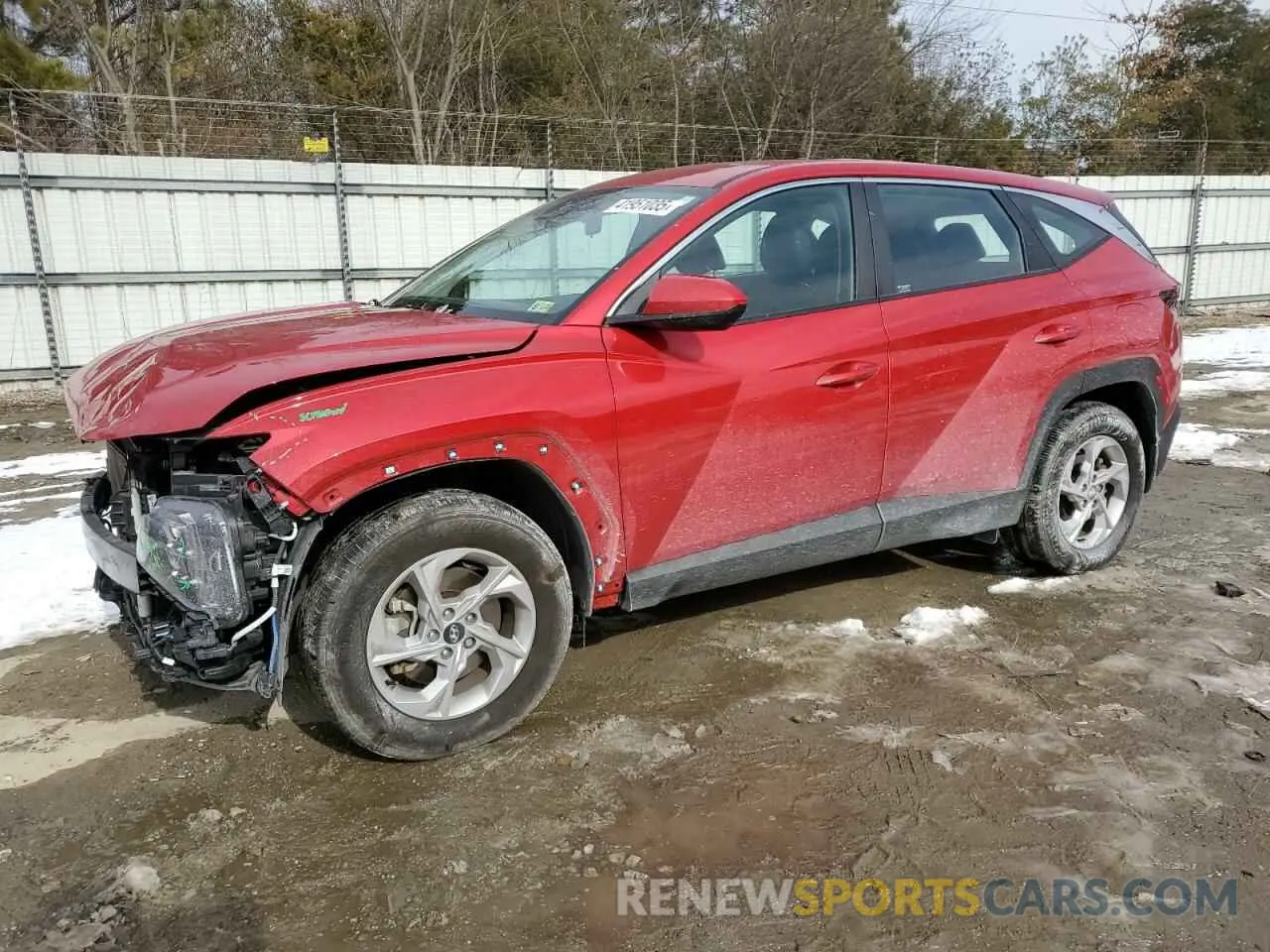 1 fotografías del automóvil dañado 5NMJACAE2PH168620 HYUNDAI TUCSON 2023