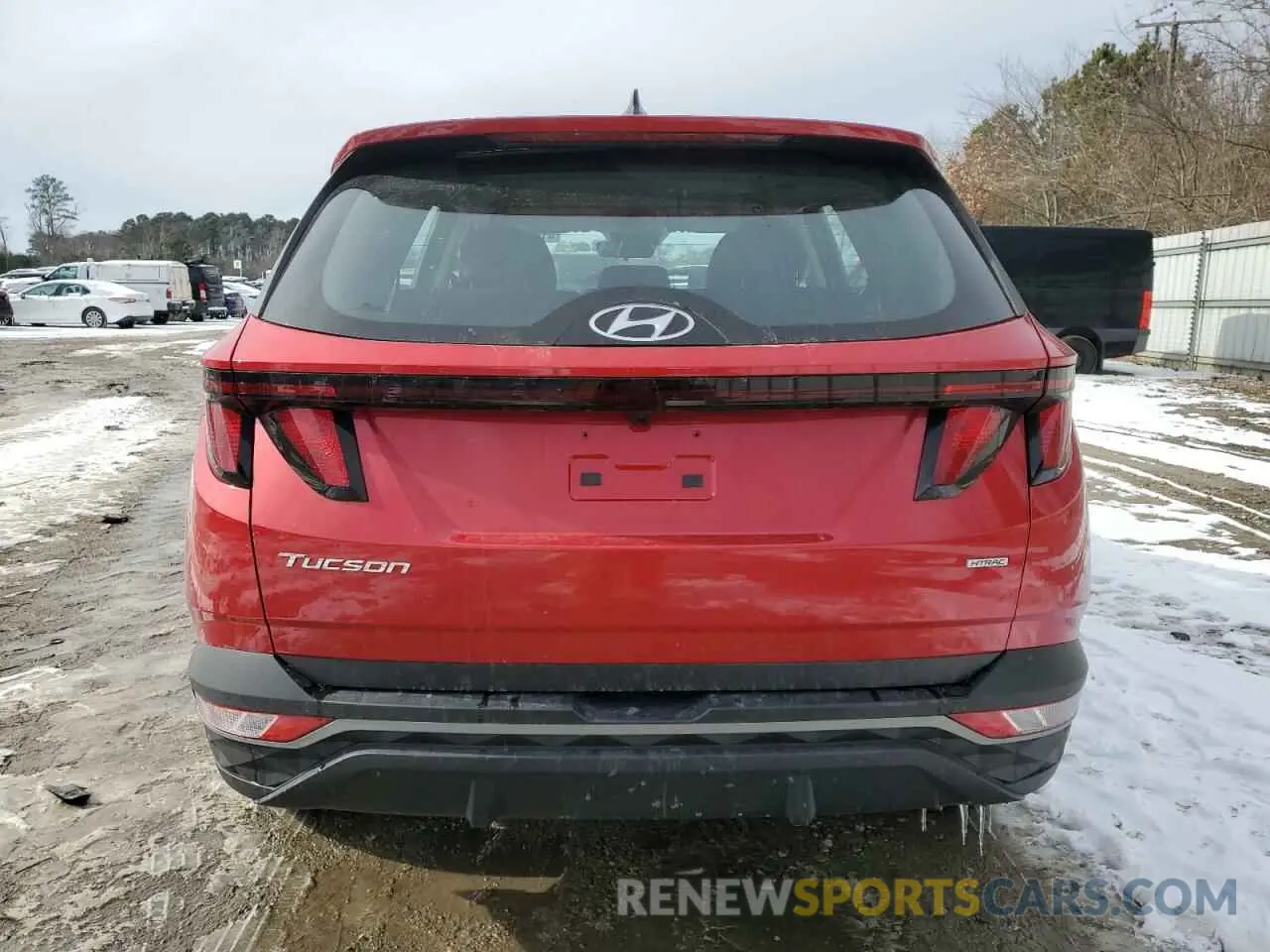 6 fotografías del automóvil dañado 5NMJACAE2PH168620 HYUNDAI TUCSON 2023