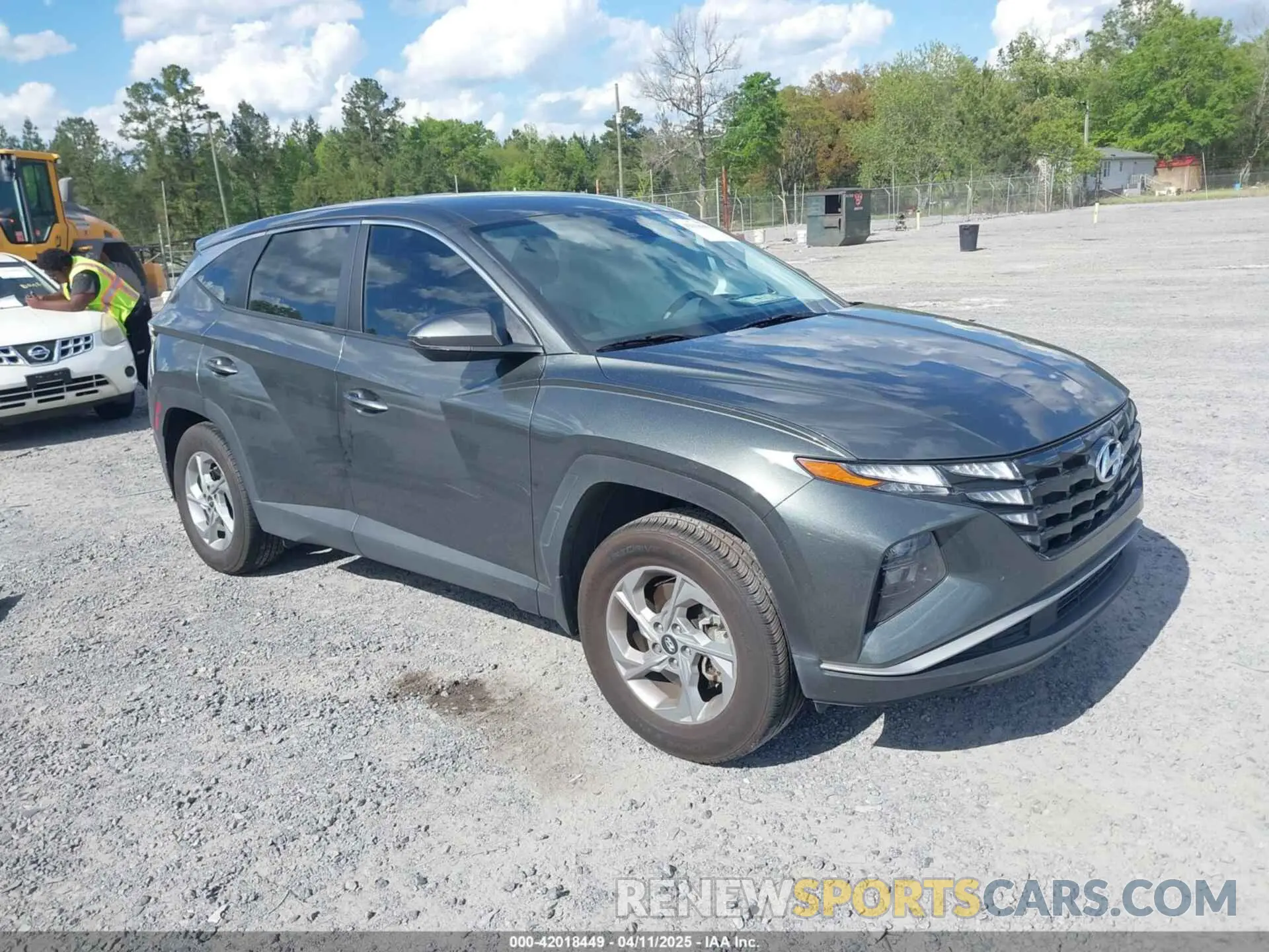1 fotografías del automóvil dañado 5NMJACAE3PH244278 HYUNDAI TUCSON 2023