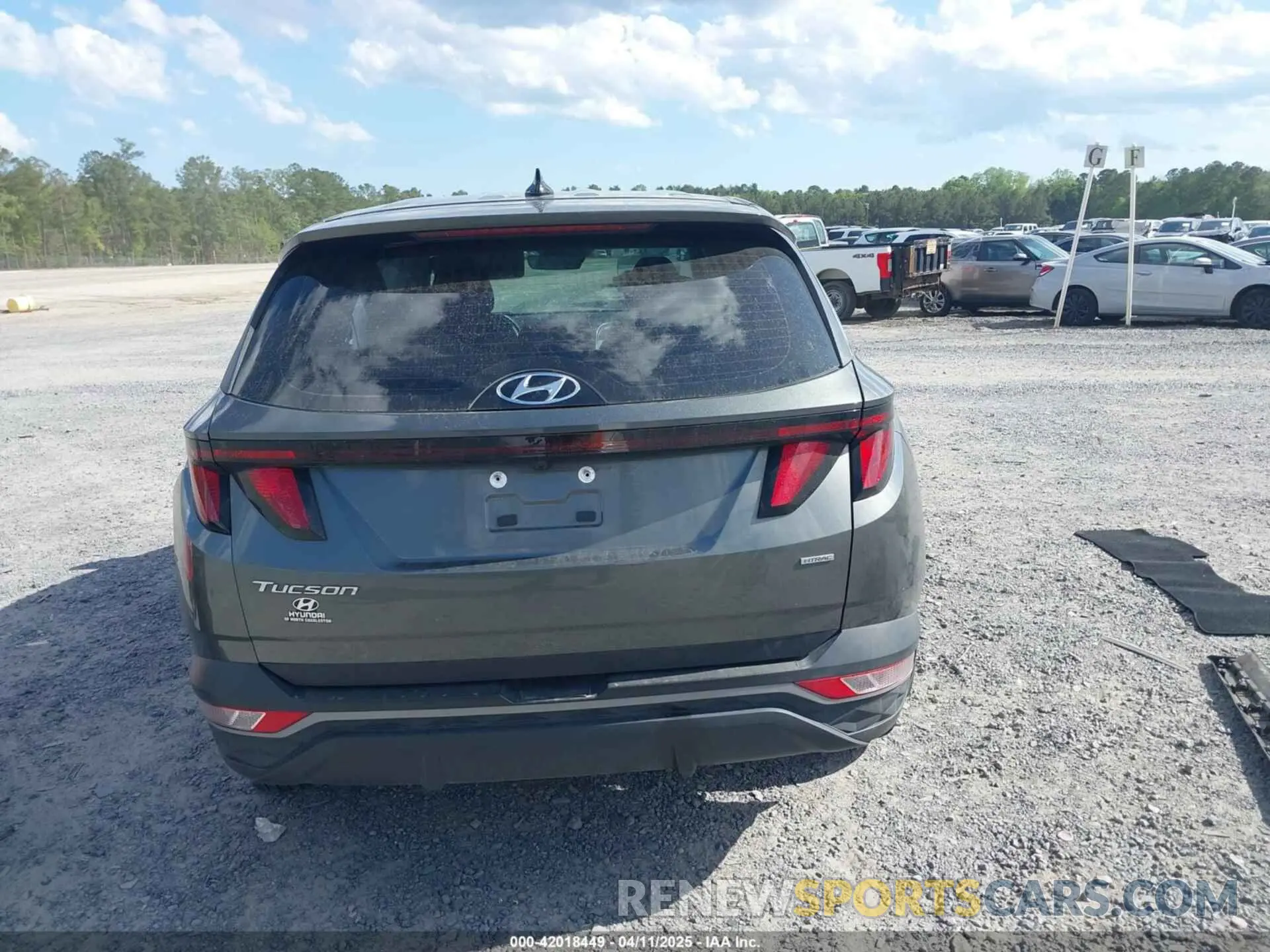 16 fotografías del automóvil dañado 5NMJACAE3PH244278 HYUNDAI TUCSON 2023