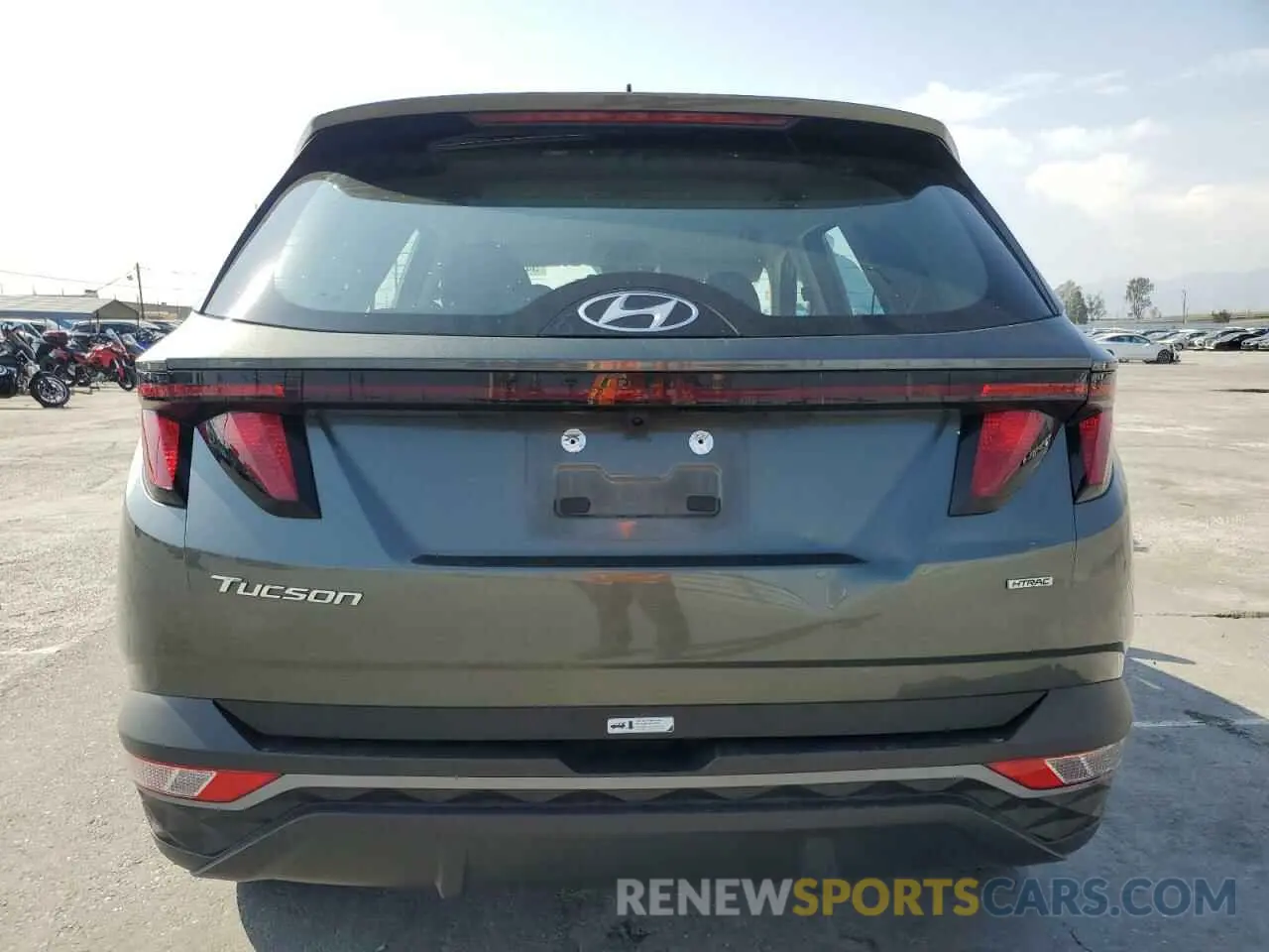 6 fotografías del automóvil dañado 5NMJACAE4PH280531 HYUNDAI TUCSON 2023