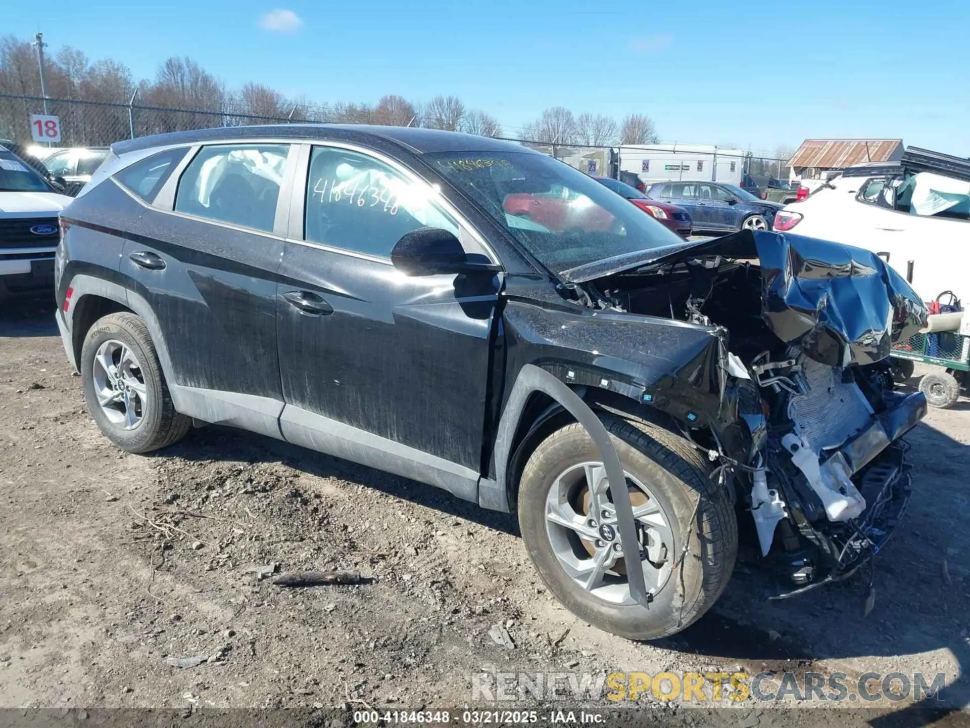 1 fotografías del automóvil dañado 5NMJACAE5PH183824 HYUNDAI TUCSON 2023