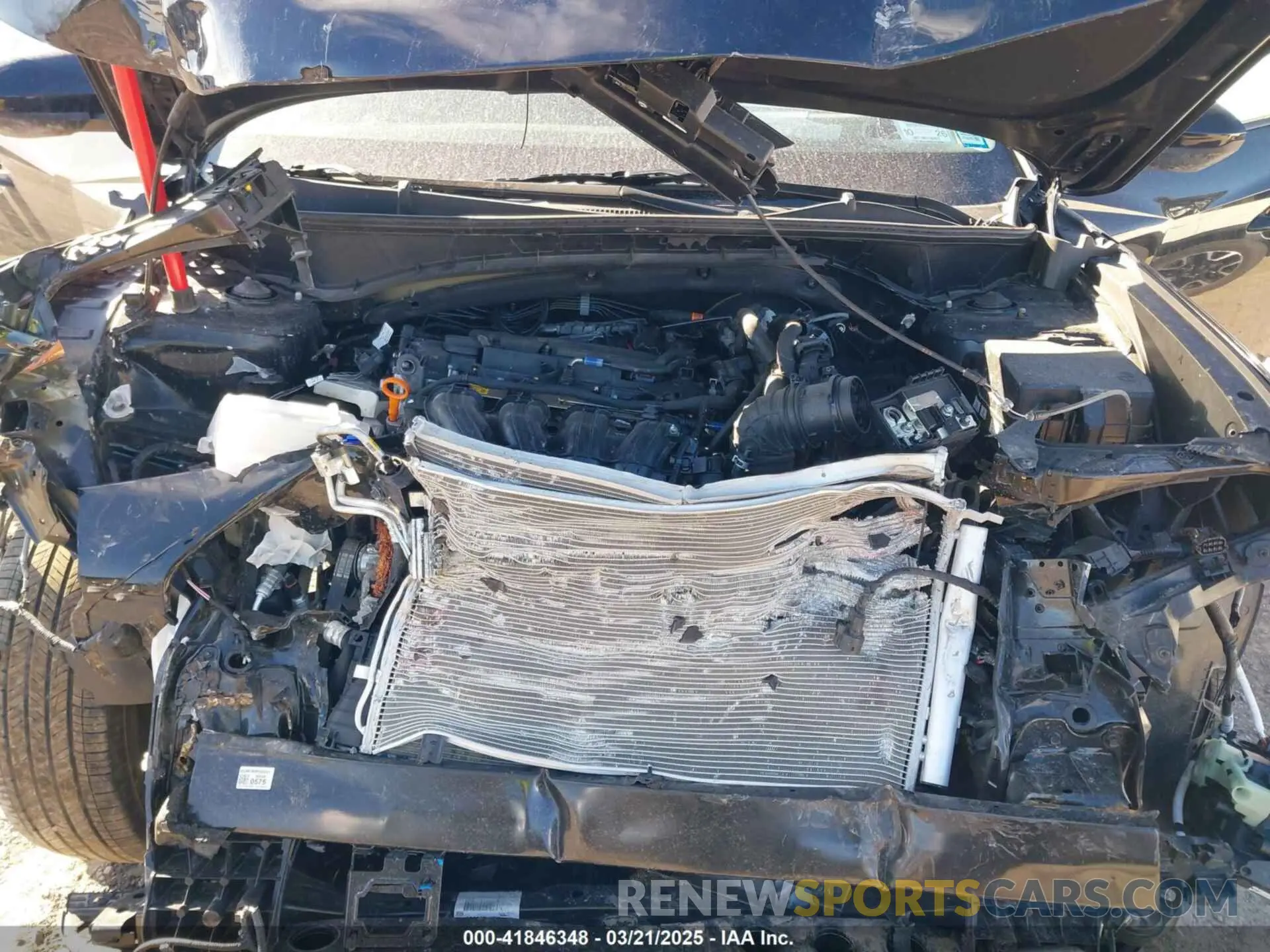 10 fotografías del automóvil dañado 5NMJACAE5PH183824 HYUNDAI TUCSON 2023