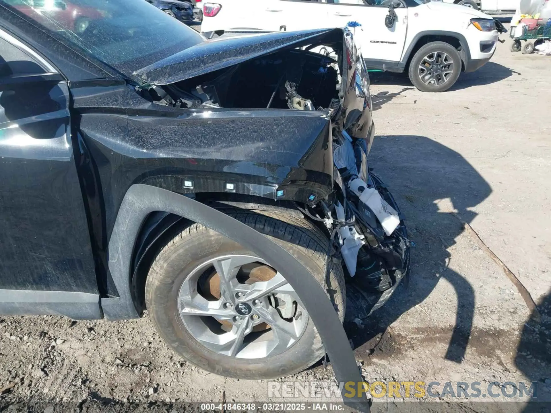 19 fotografías del automóvil dañado 5NMJACAE5PH183824 HYUNDAI TUCSON 2023