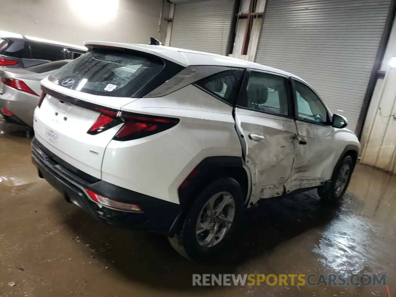 3 fotografías del automóvil dañado 5NMJACAE5PH235680 HYUNDAI TUCSON 2023