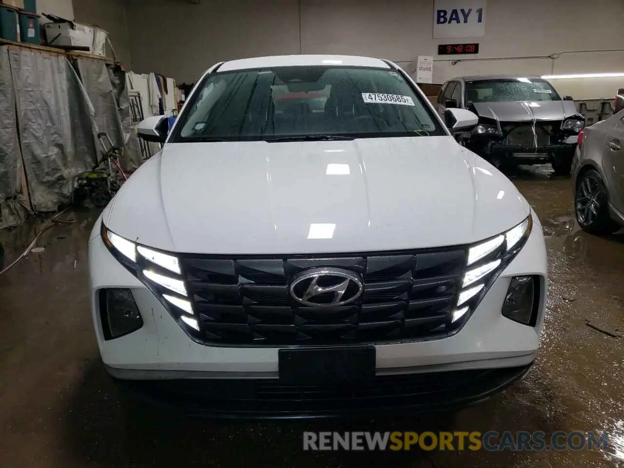 5 fotografías del automóvil dañado 5NMJACAE5PH235680 HYUNDAI TUCSON 2023
