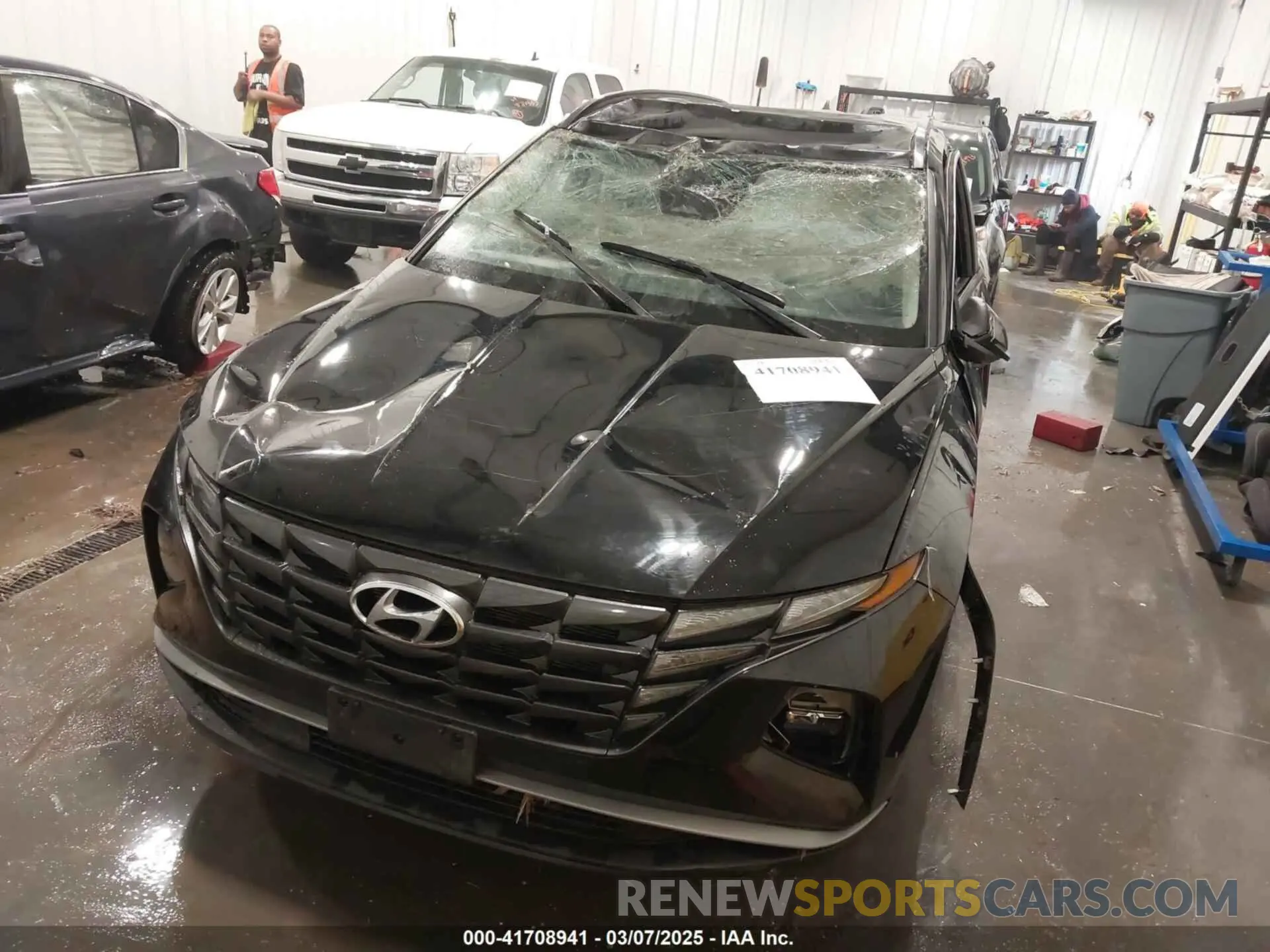 6 fotografías del automóvil dañado 5NMJB3AE0PH249340 HYUNDAI TUCSON 2023