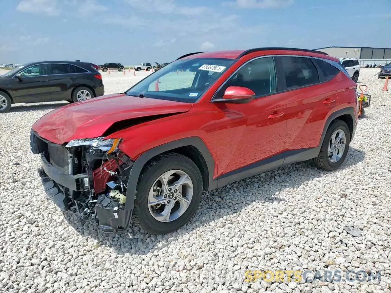 1 fotografías del automóvil dañado 5NMJB3AE1PH195773 HYUNDAI TUCSON 2023
