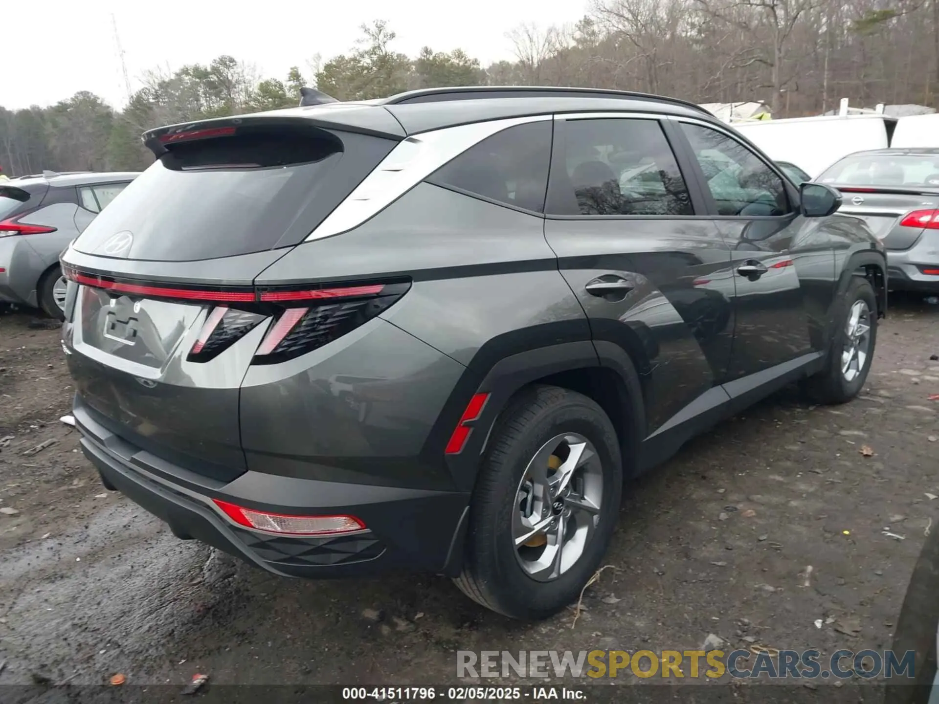 4 fotografías del automóvil dañado 5NMJB3AE2PH194342 HYUNDAI TUCSON 2023