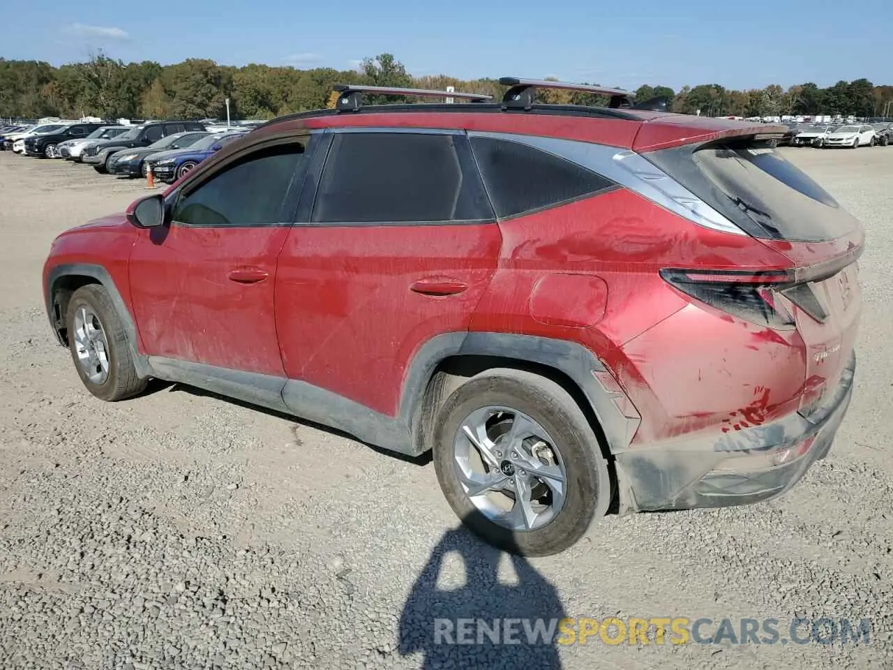 2 fotografías del automóvil dañado 5NMJB3AE2PH221412 HYUNDAI TUCSON 2023