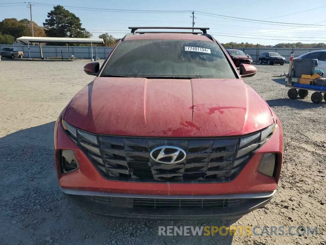 5 fotografías del automóvil dañado 5NMJB3AE2PH221412 HYUNDAI TUCSON 2023