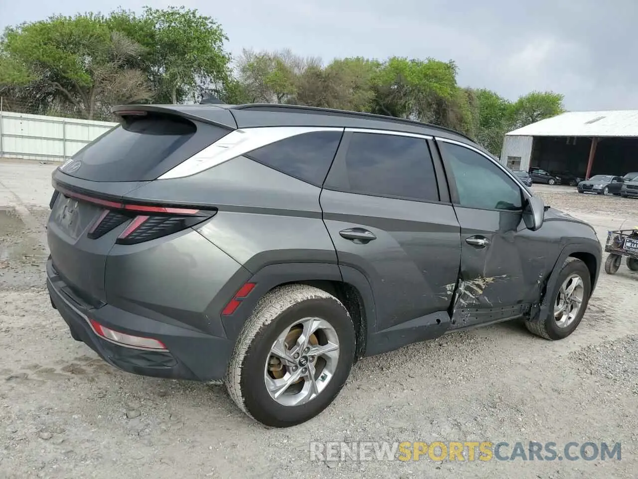3 fotografías del automóvil dañado 5NMJB3AE3PH205929 HYUNDAI TUCSON 2023
