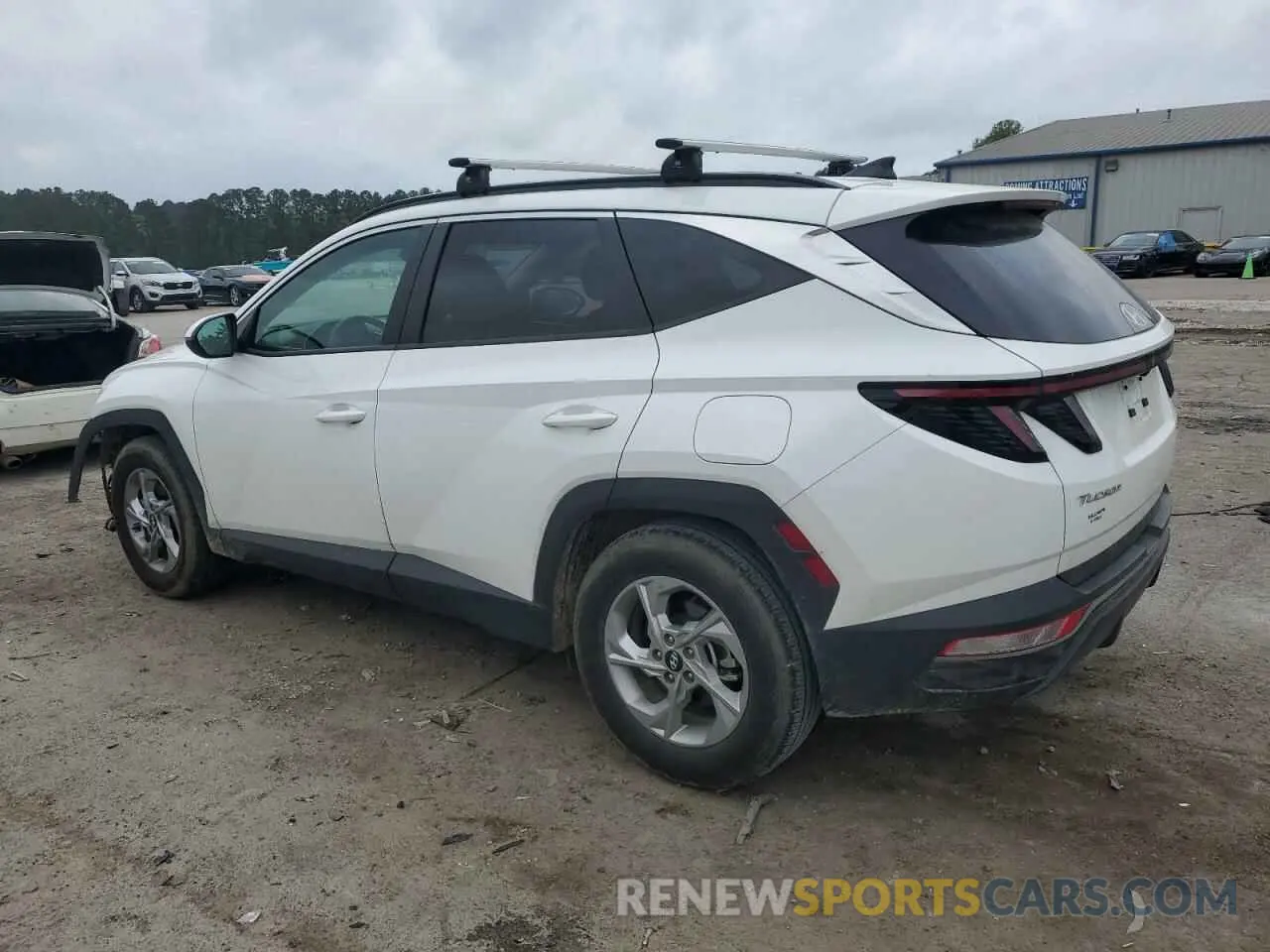 2 fotografías del automóvil dañado 5NMJB3AE3PH289377 HYUNDAI TUCSON 2023