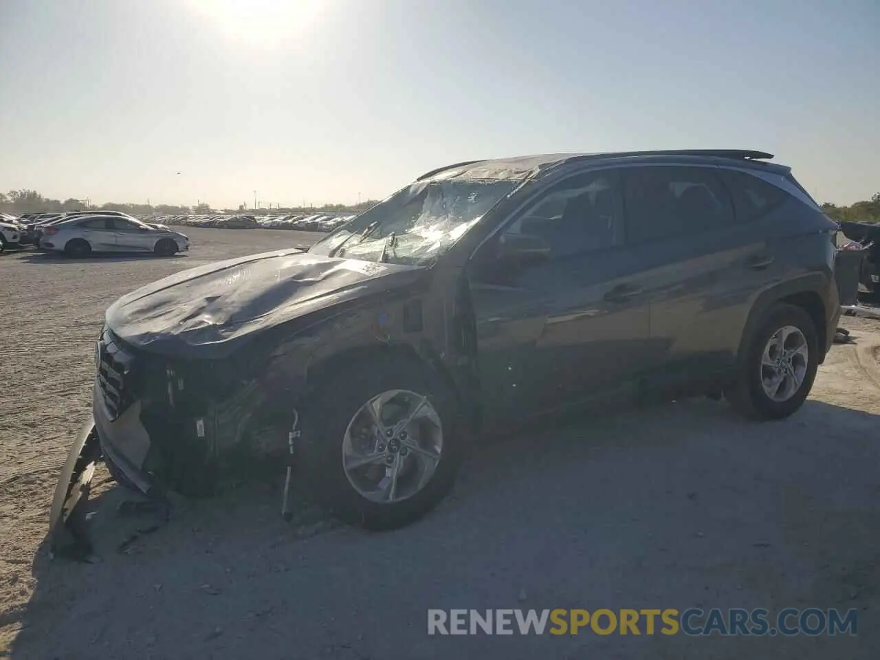 1 fotografías del automóvil dañado 5NMJB3AE4PH167160 HYUNDAI TUCSON 2023