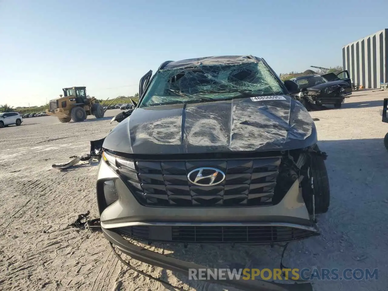 5 fotografías del automóvil dañado 5NMJB3AE4PH167160 HYUNDAI TUCSON 2023