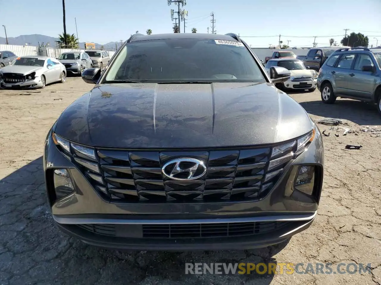5 fotografías del automóvil dañado 5NMJB3AE4PH233335 HYUNDAI TUCSON 2023