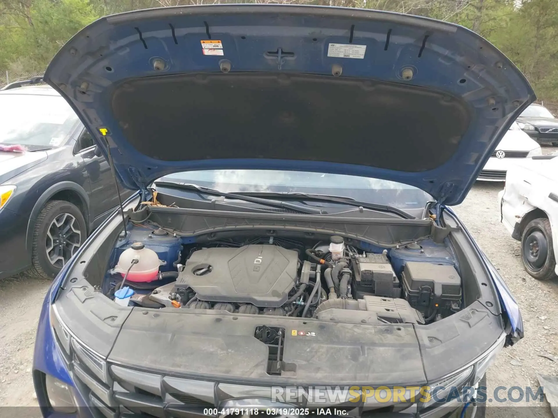 10 fotografías del automóvil dañado 5NMJB3AE5PH244408 HYUNDAI TUCSON 2023