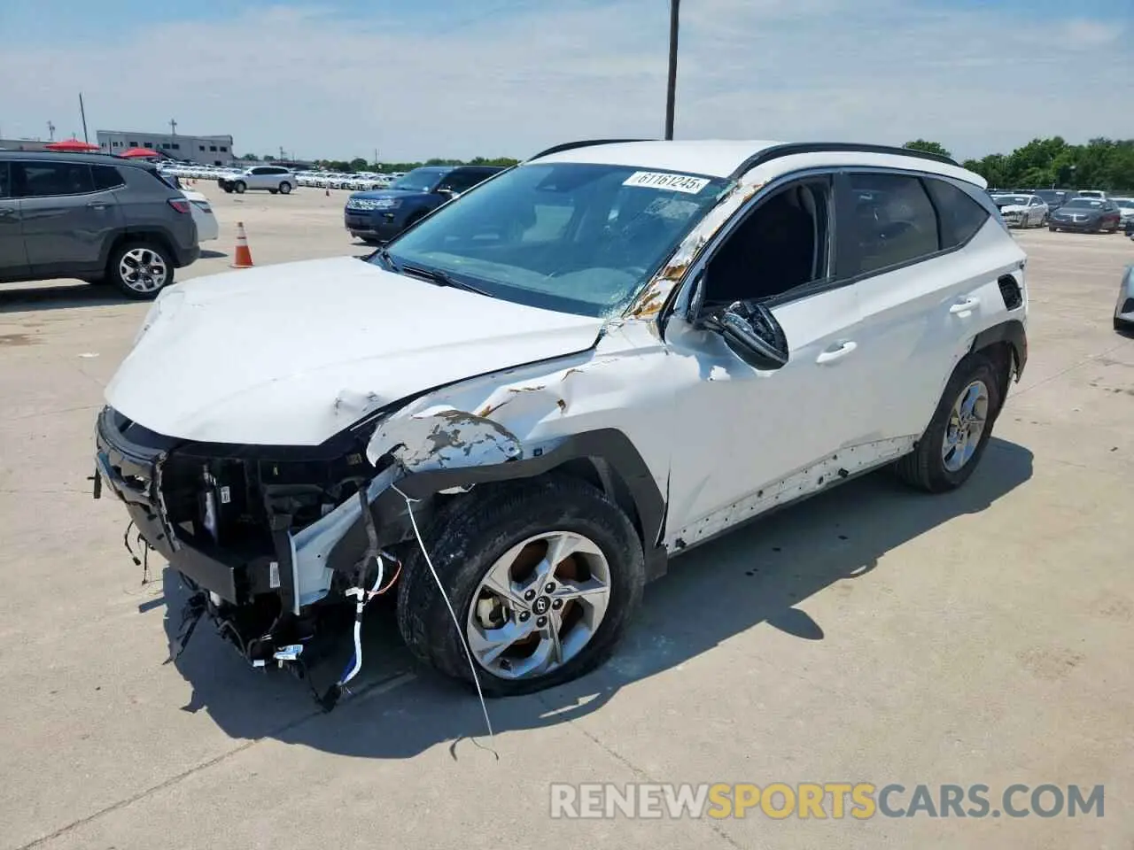 1 fotografías del automóvil dañado 5NMJB3AE5PH253903 HYUNDAI TUCSON 2023