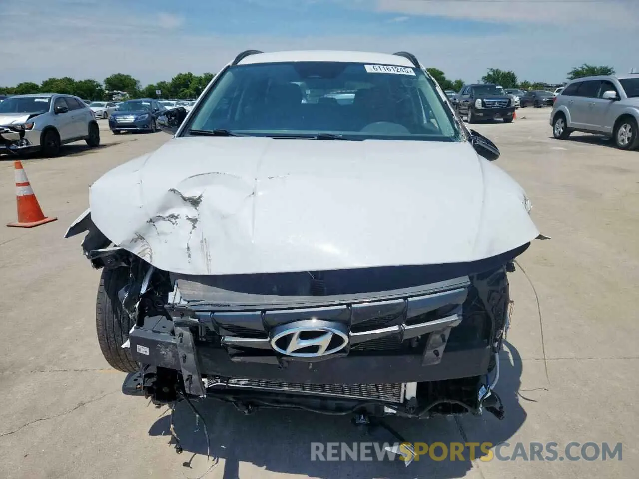 5 fotografías del automóvil dañado 5NMJB3AE5PH253903 HYUNDAI TUCSON 2023