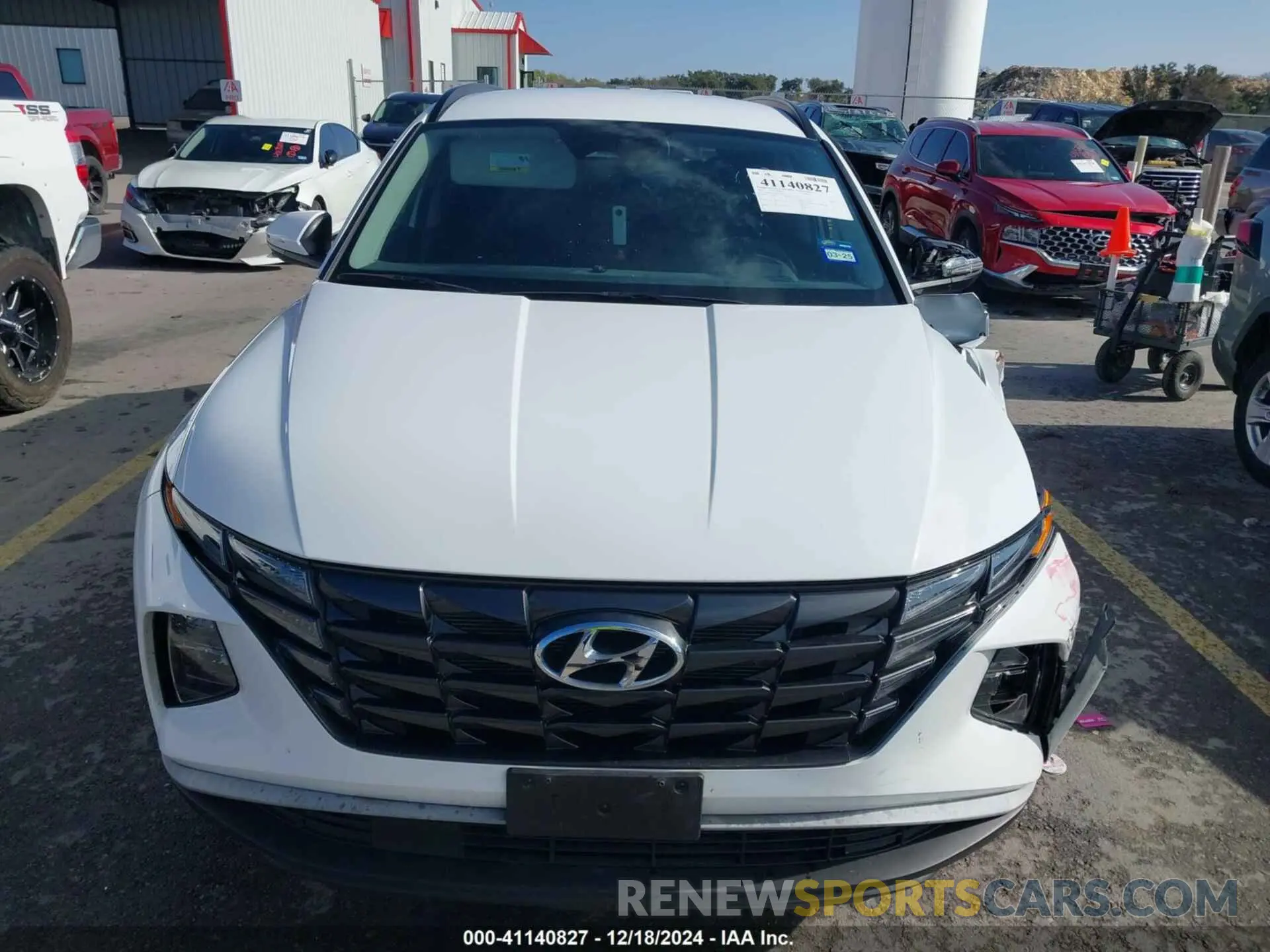 12 fotografías del automóvil dañado 5NMJB3AE7PH240148 HYUNDAI TUCSON 2023