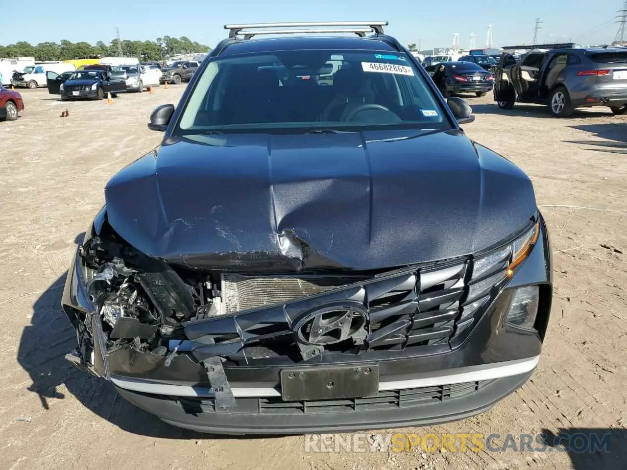 5 fotografías del automóvil dañado 5NMJB3AE8PH173592 HYUNDAI TUCSON 2023