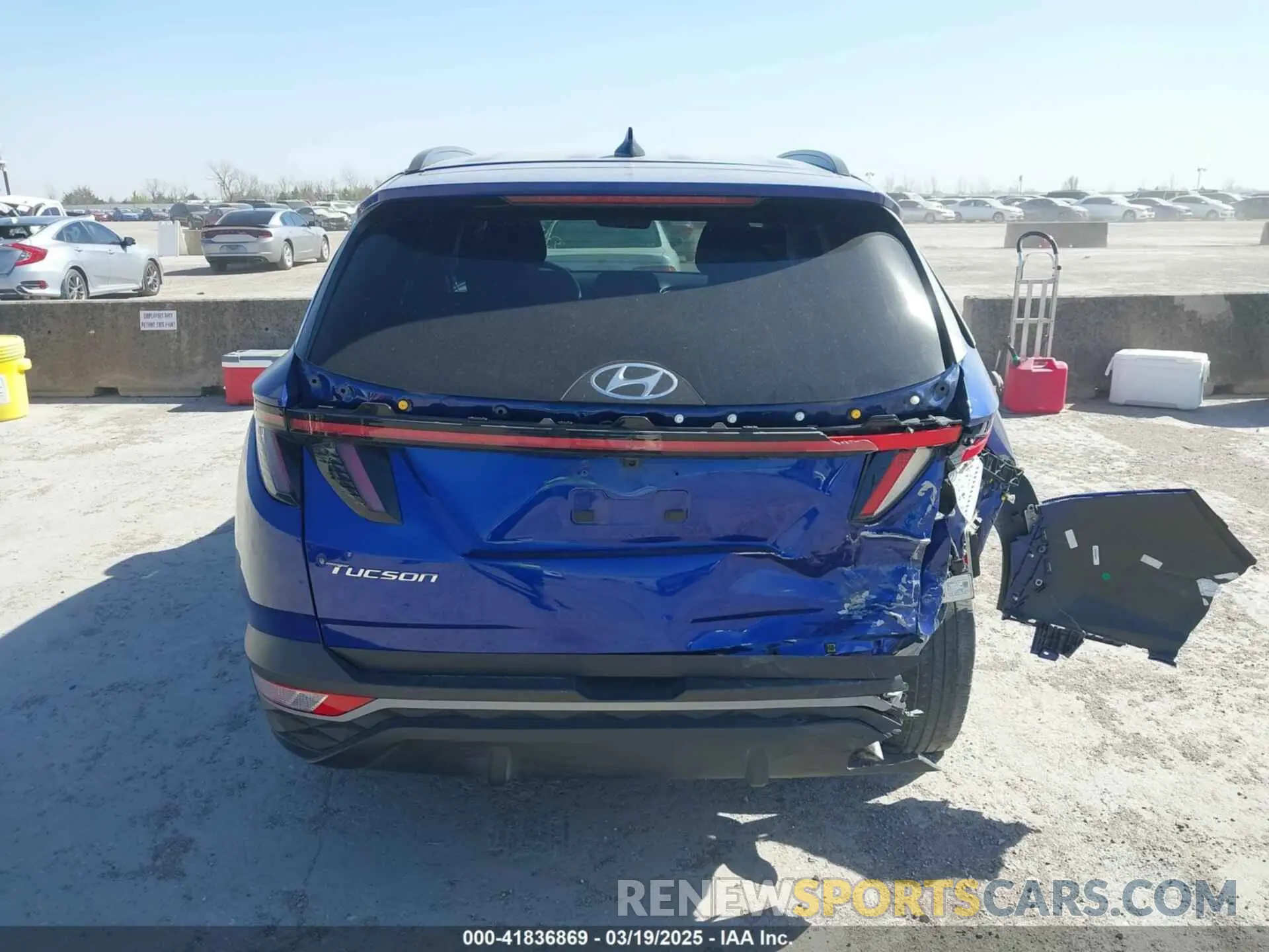 16 fotografías del automóvil dañado 5NMJB3AE9PH184794 HYUNDAI TUCSON 2023
