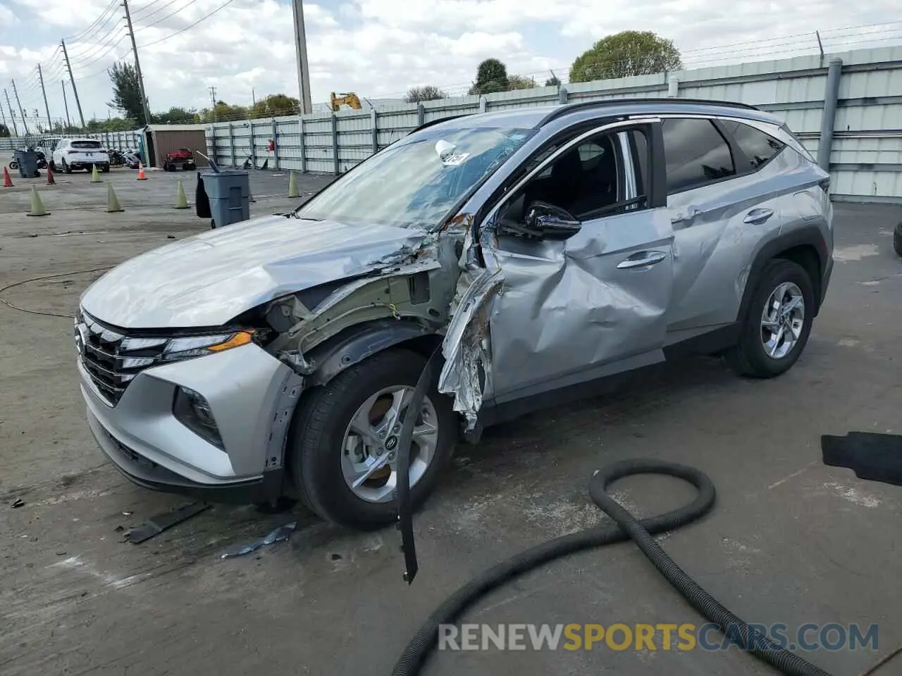 1 fotografías del automóvil dañado 5NMJB3AE9PH221472 HYUNDAI TUCSON 2023