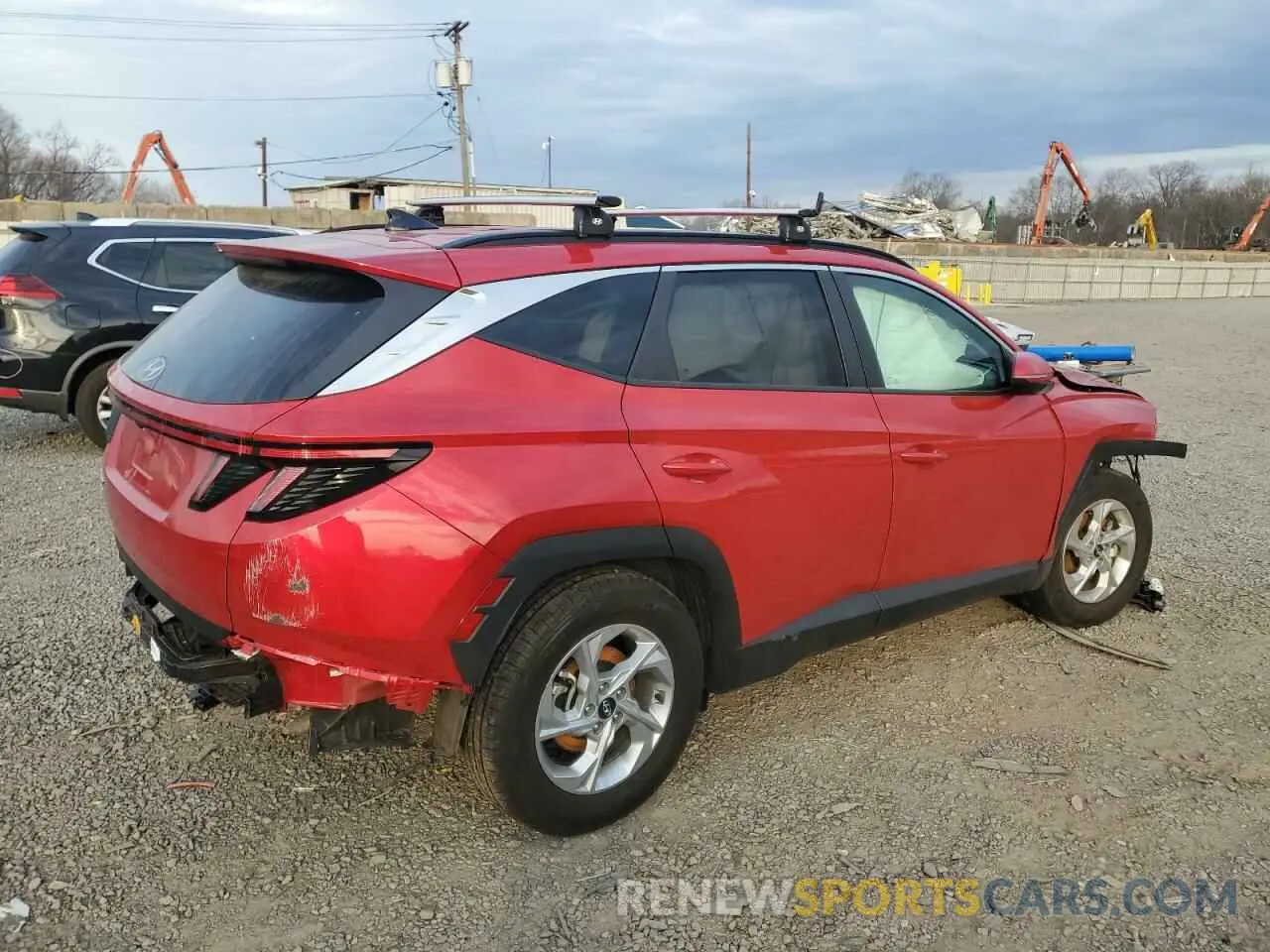 3 fotografías del automóvil dañado 5NMJB3AE9PH221519 HYUNDAI TUCSON 2023