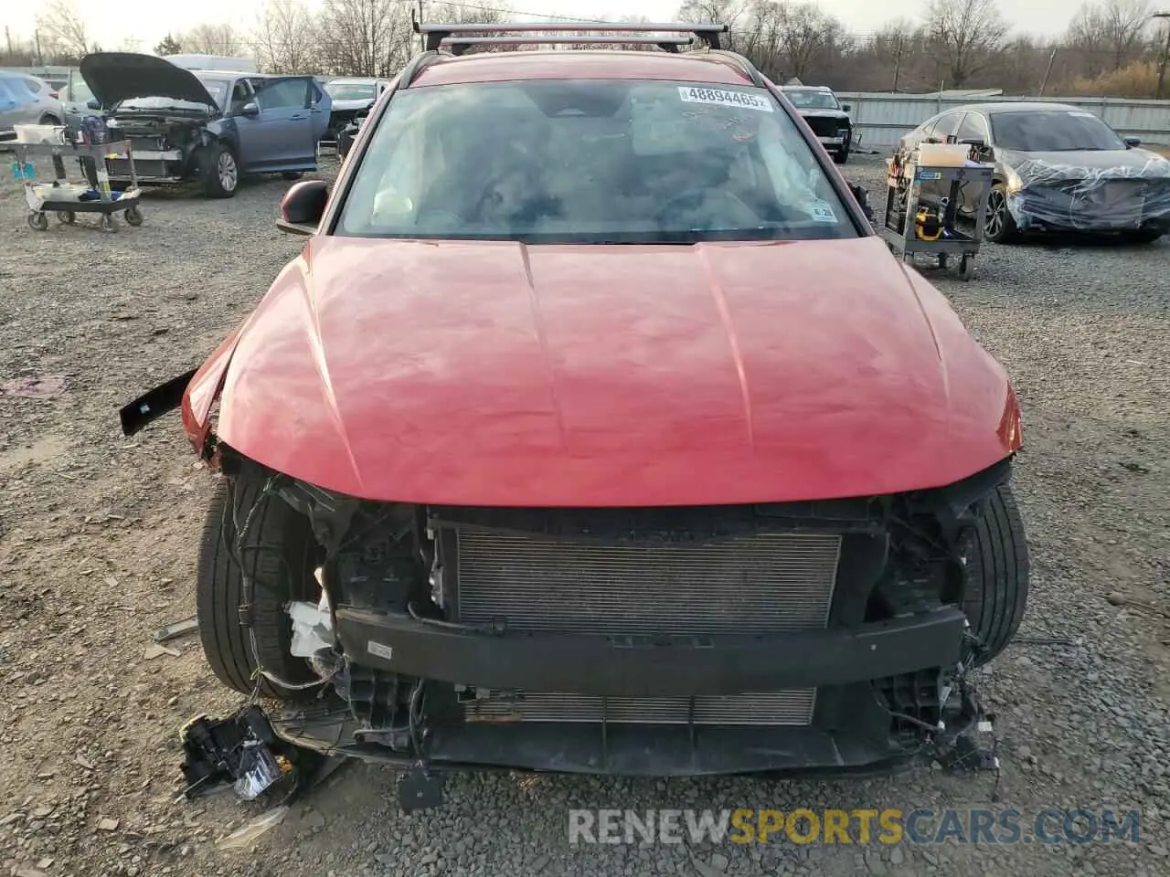5 fotografías del automóvil dañado 5NMJB3AE9PH221519 HYUNDAI TUCSON 2023
