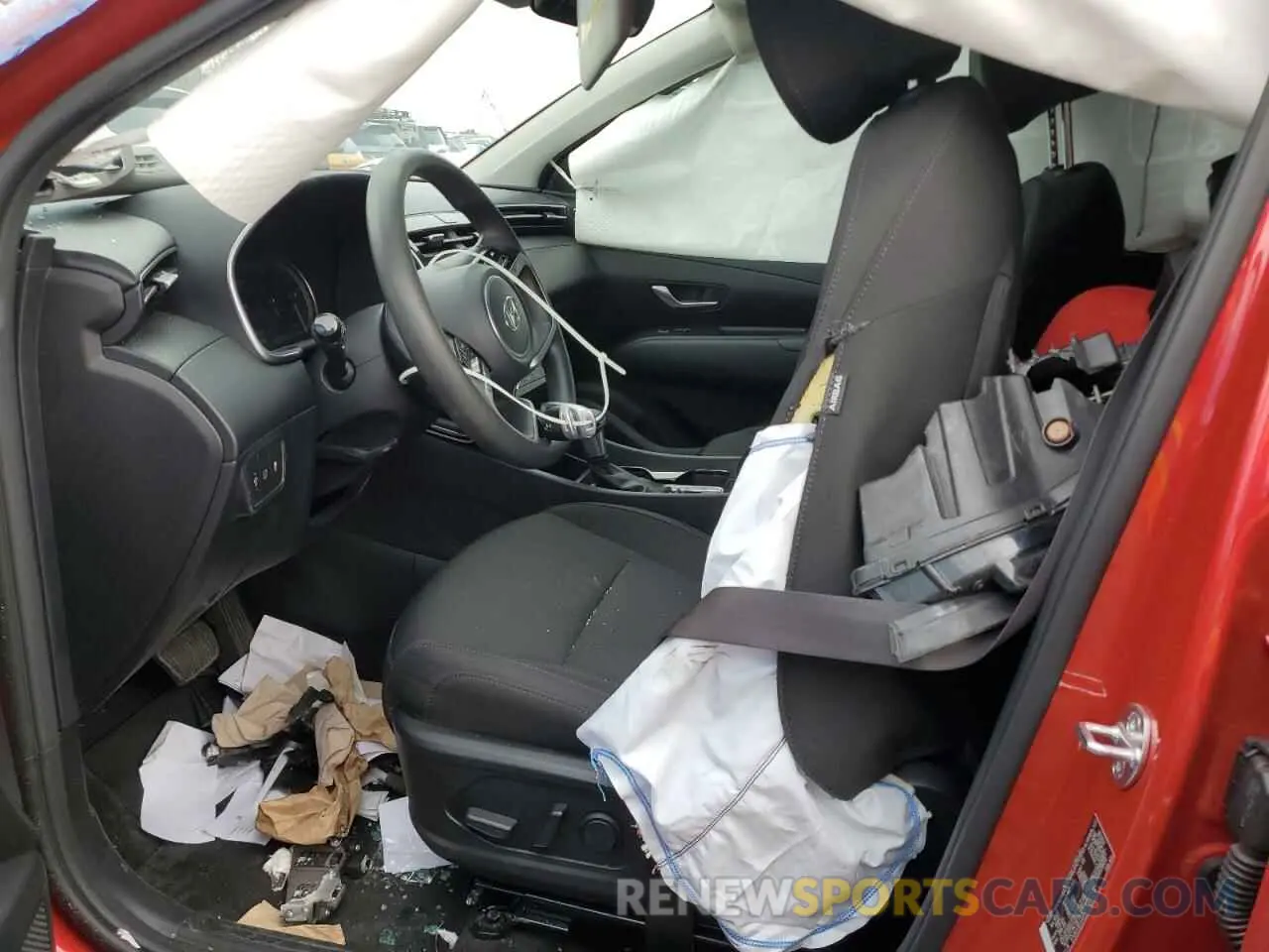 7 fotografías del automóvil dañado 5NMJB3AE9PH221519 HYUNDAI TUCSON 2023