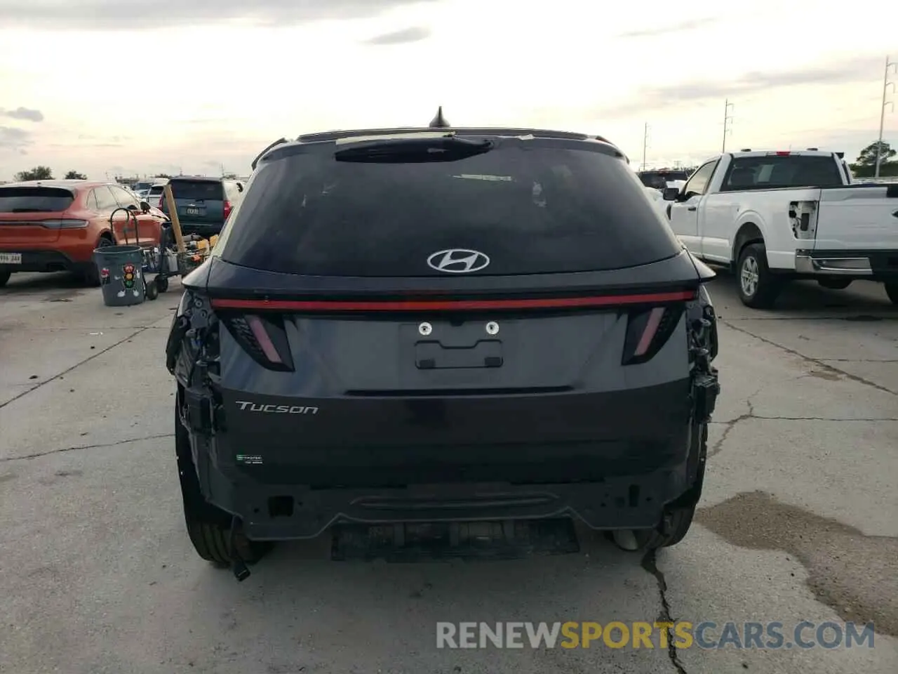 6 fotografías del automóvil dañado 5NMJB3AEXPH198686 HYUNDAI TUCSON 2023