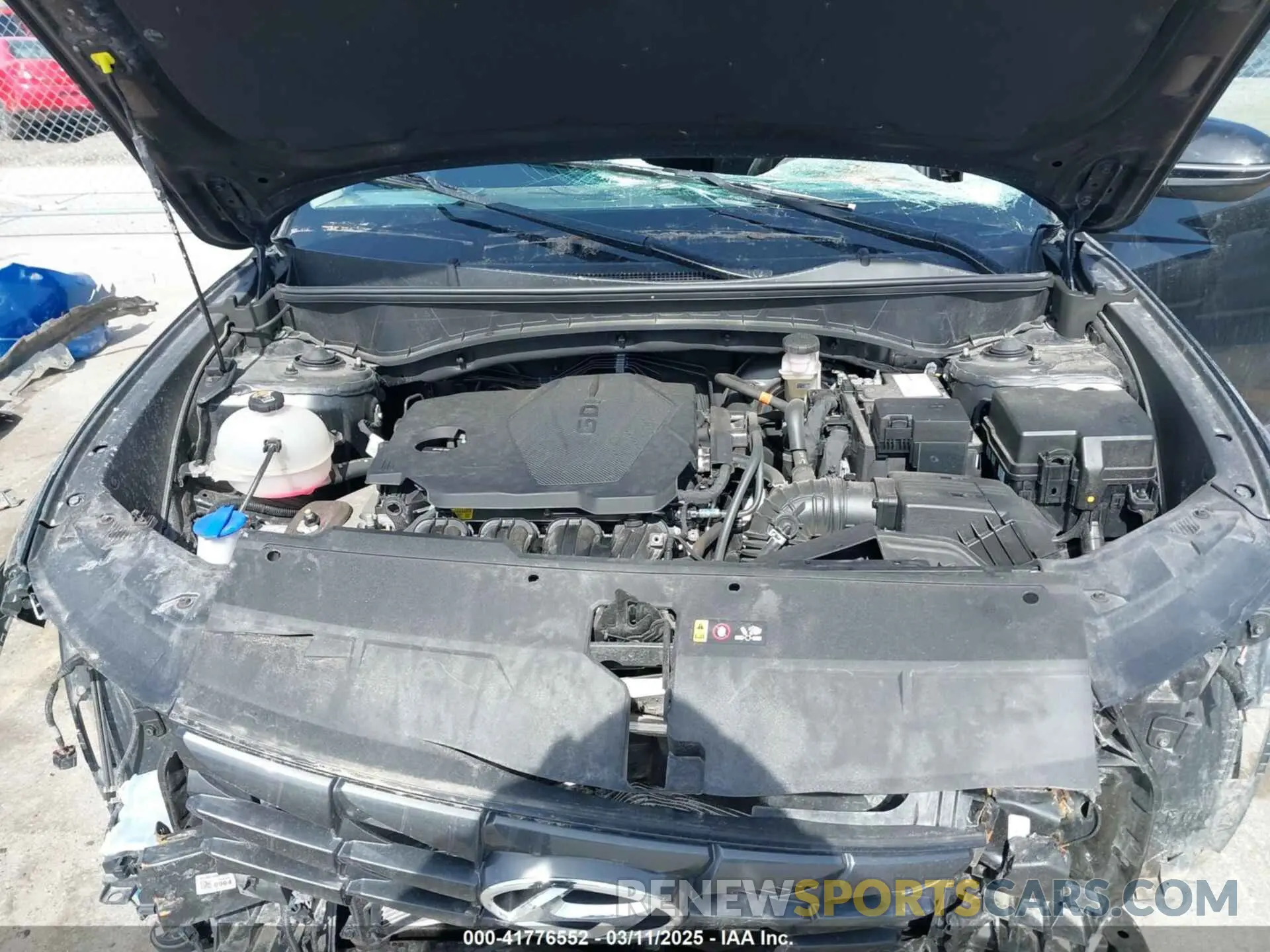 10 fotografías del automóvil dañado 5NMJBCAE0PH220551 HYUNDAI TUCSON 2023