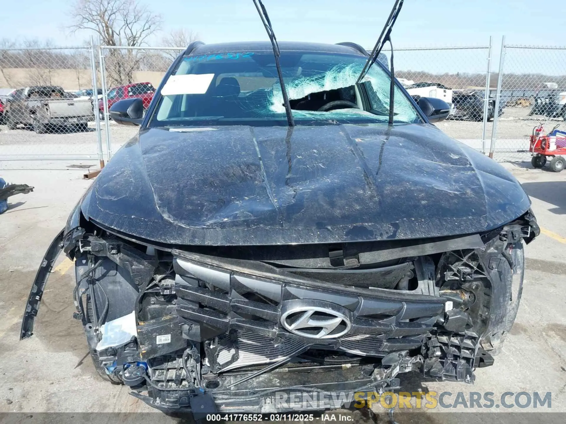 12 fotografías del automóvil dañado 5NMJBCAE0PH220551 HYUNDAI TUCSON 2023