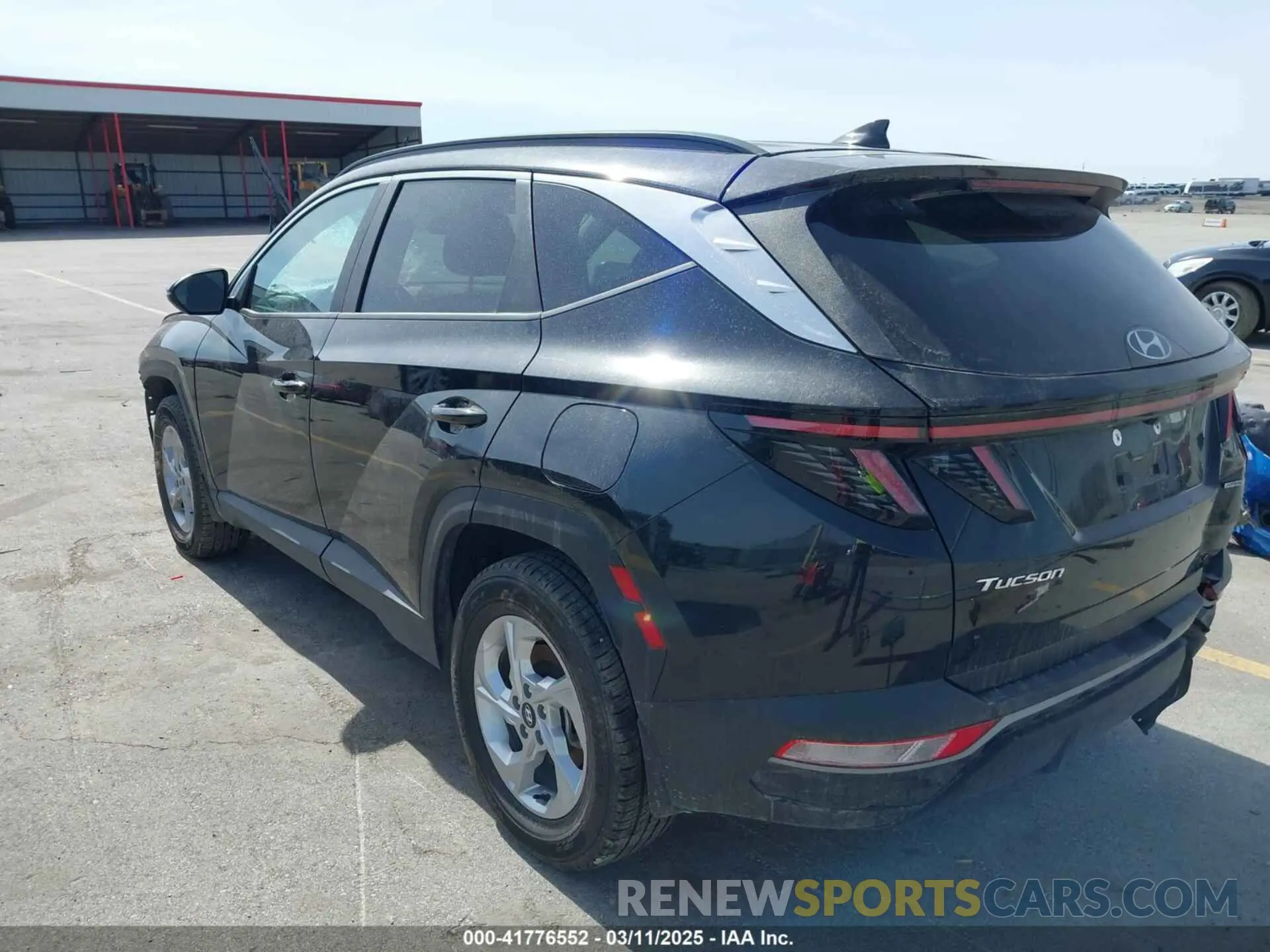 3 fotografías del automóvil dañado 5NMJBCAE0PH220551 HYUNDAI TUCSON 2023