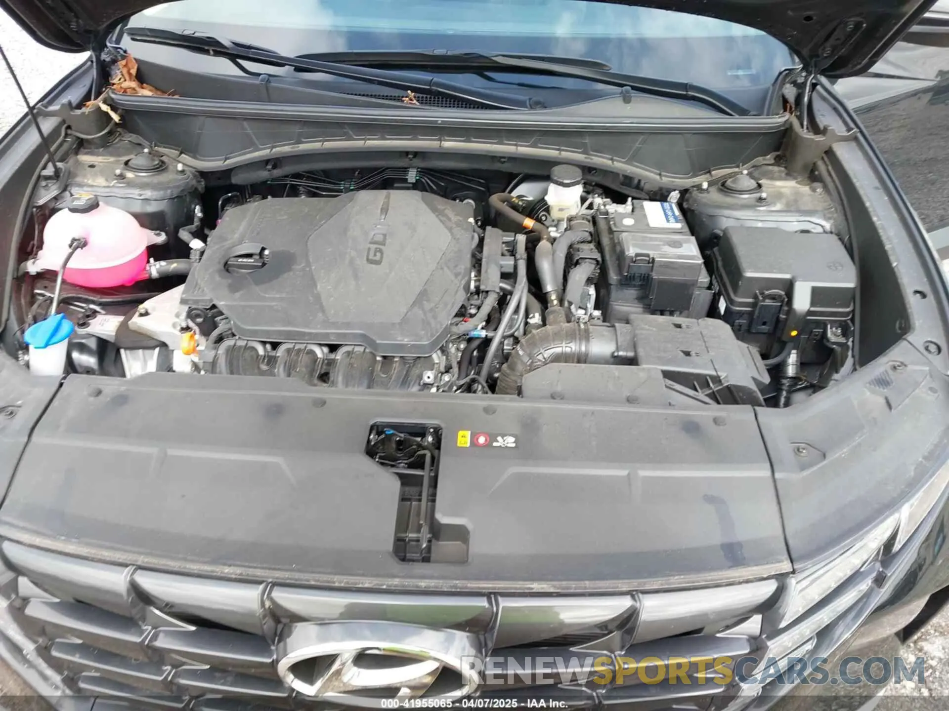 10 fotografías del automóvil dañado 5NMJBCAE0PH274707 HYUNDAI TUCSON 2023