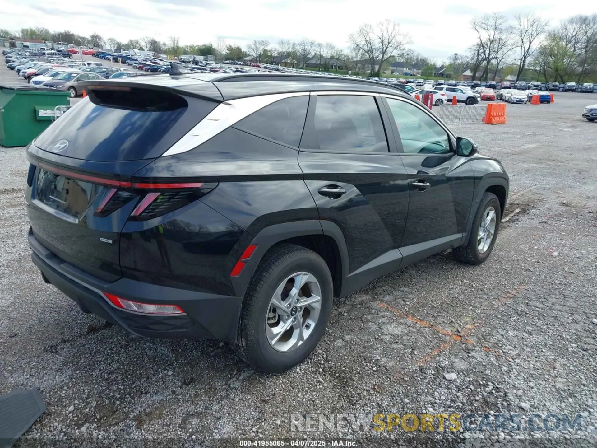 4 fotografías del automóvil dañado 5NMJBCAE0PH274707 HYUNDAI TUCSON 2023