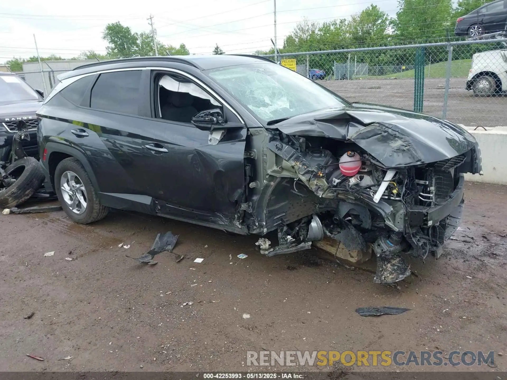 1 fotografías del automóvil dañado 5NMJBCAE1PH236340 HYUNDAI TUCSON 2023